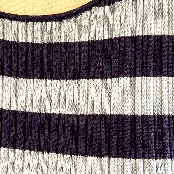 Theory Theory Classic Wool Striped Tank Size M / US 6-8 / IT 42-44 - 3 Thumbnail