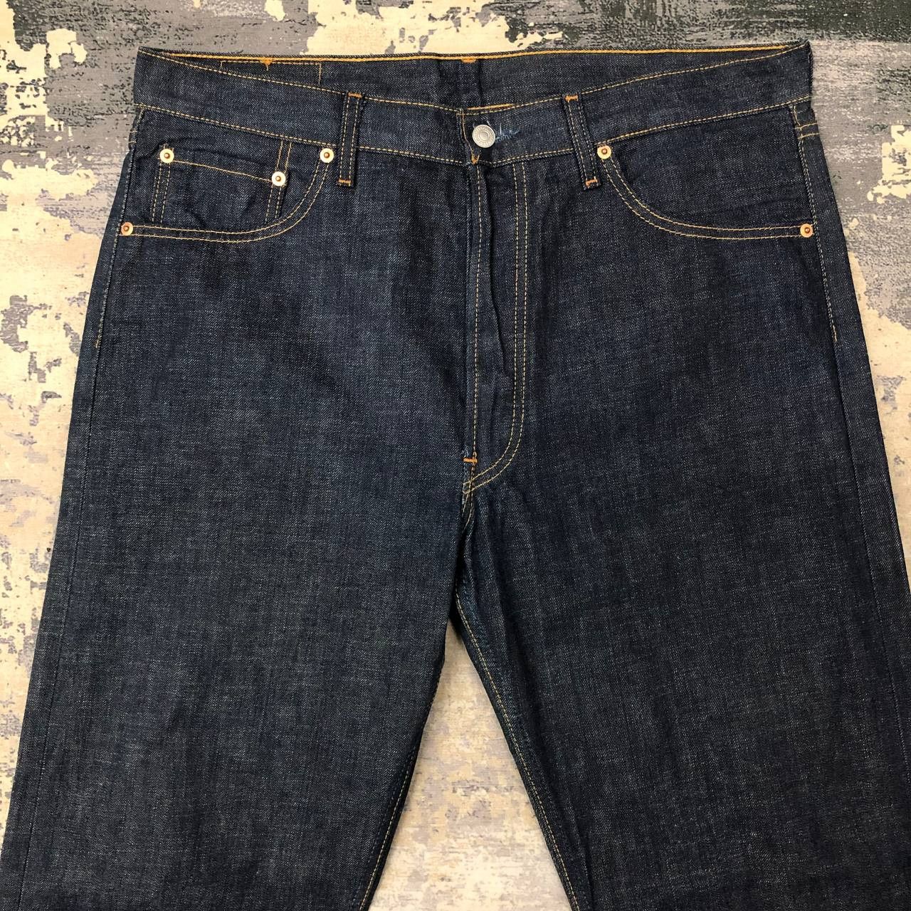 Levi's × Levi's Vintage Clothing P767 RARE VTG 501xx LEVI'S BLUE JEANS Size US 36 / EU 52 - 4 Thumbnail