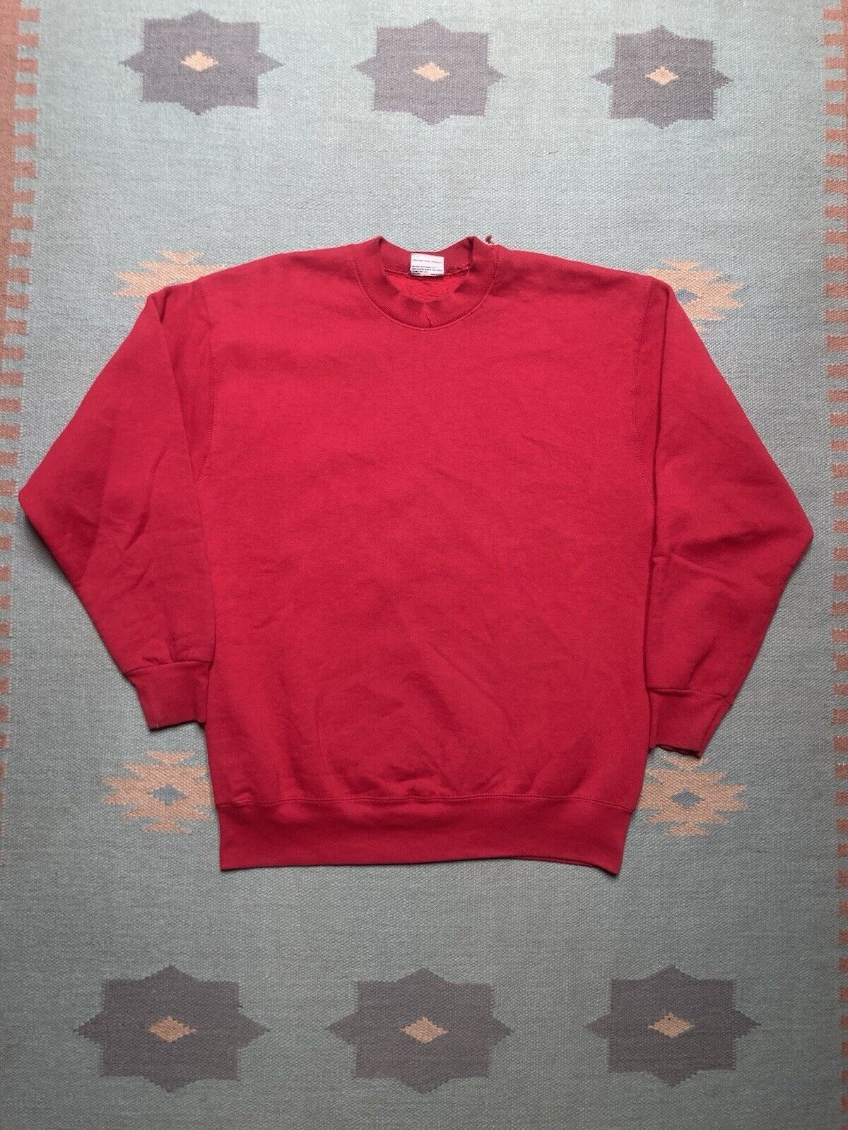 Vintage 80s sweatshirt pro spirit blank red plain USA large tall Size US L / EU 52-54 / 3 - 1 Thumbnail