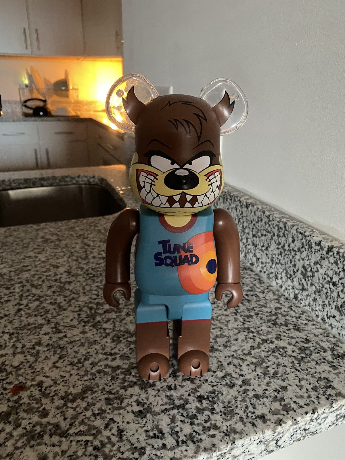 Medicom Toy Space Jam New Legacy Tasmanian Devil 100% 400% Bearbrick Set Size ONE SIZE - 2 Thumbnail