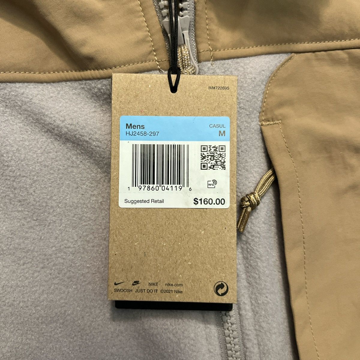 Nike × Nike ACG Nike ACG Wolf Tree Plus Full-Zip Hooded Mid Layer Size US M / EU 48-50 / 2 - 2 Thumbnail