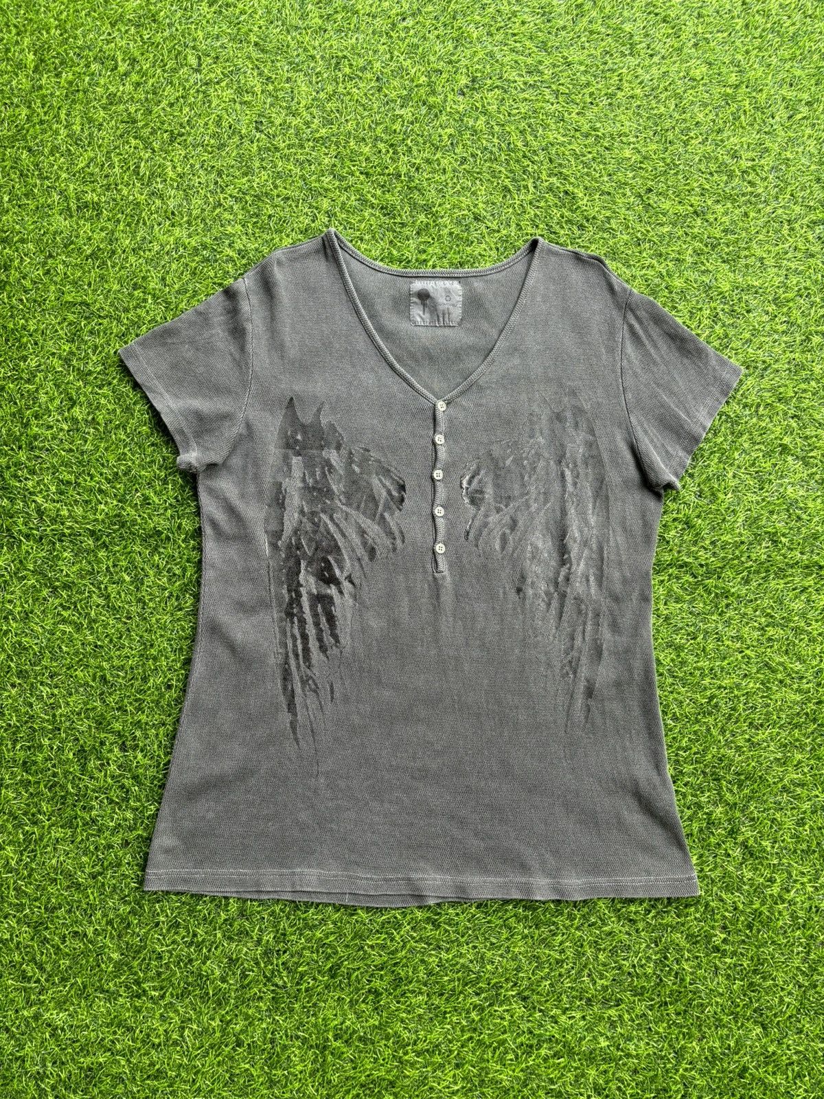 Hysteric Glamour Y2k Spray Sping Ifisxwasnine Lgb Style Shirt Size US L / EU 52-54 / 3 - 1 Thumbnail