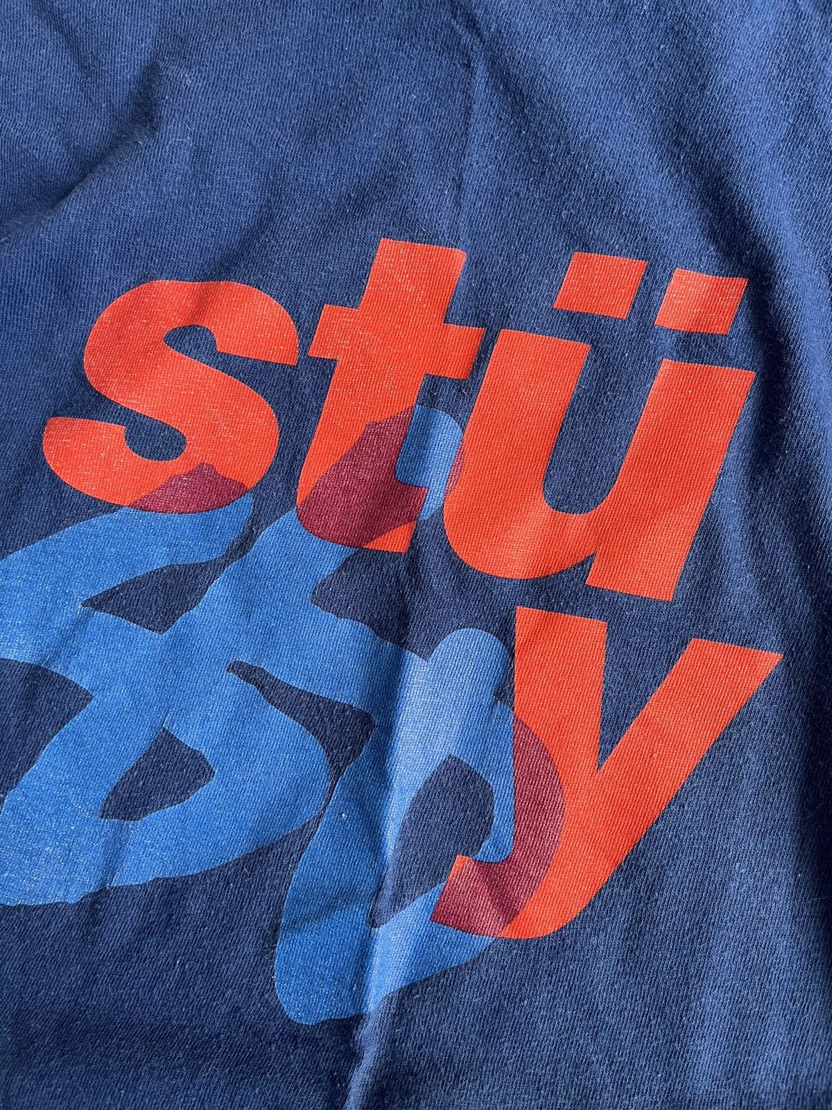 Stussy Stussy Centre Logo T-shirt Size US XL / EU 56 / 4 - 4 Thumbnail