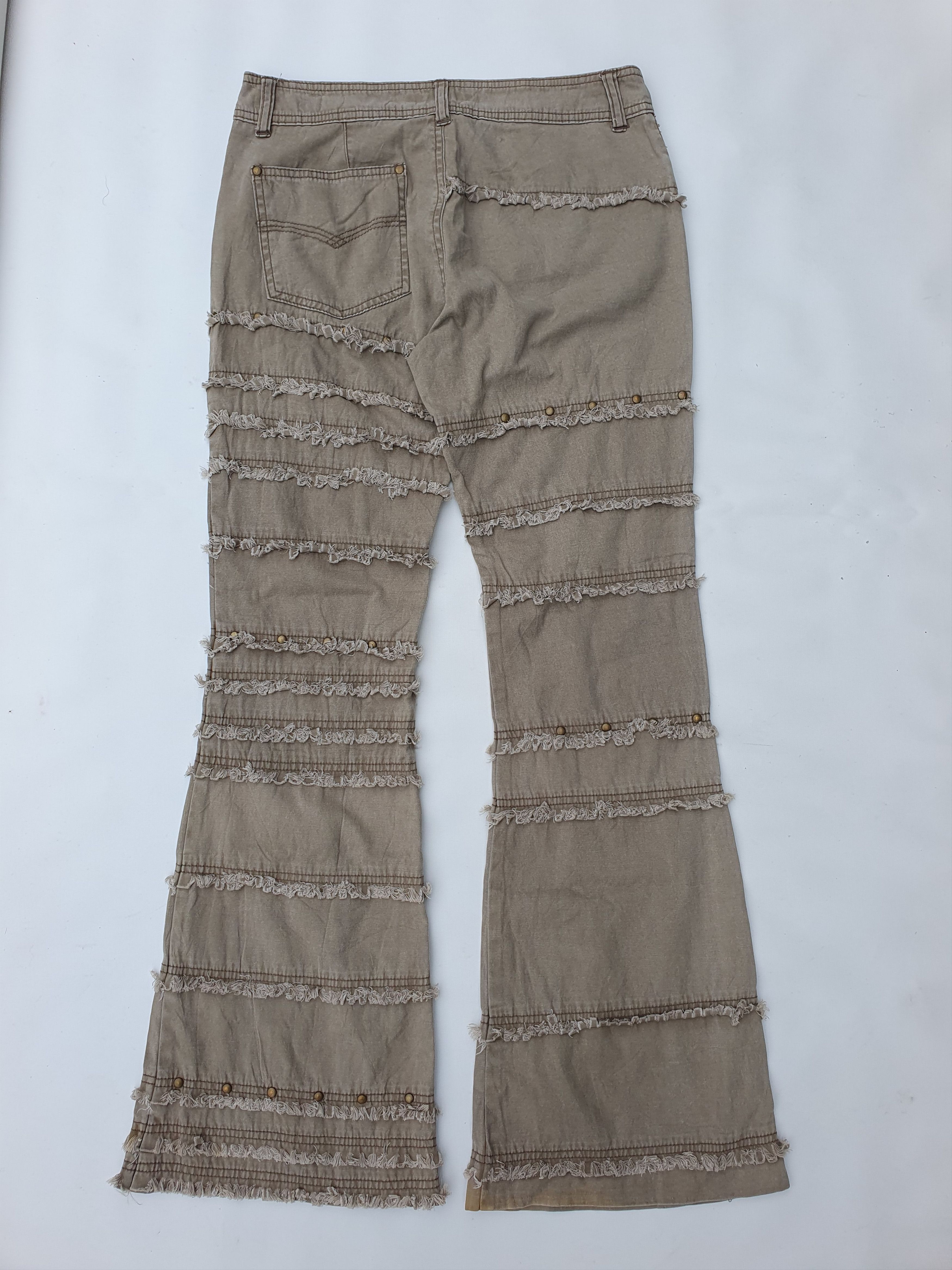 Japanese Brand ALGONQUINS hagi flared pants Size US 30 / EU 46 - 2 Thumbnail