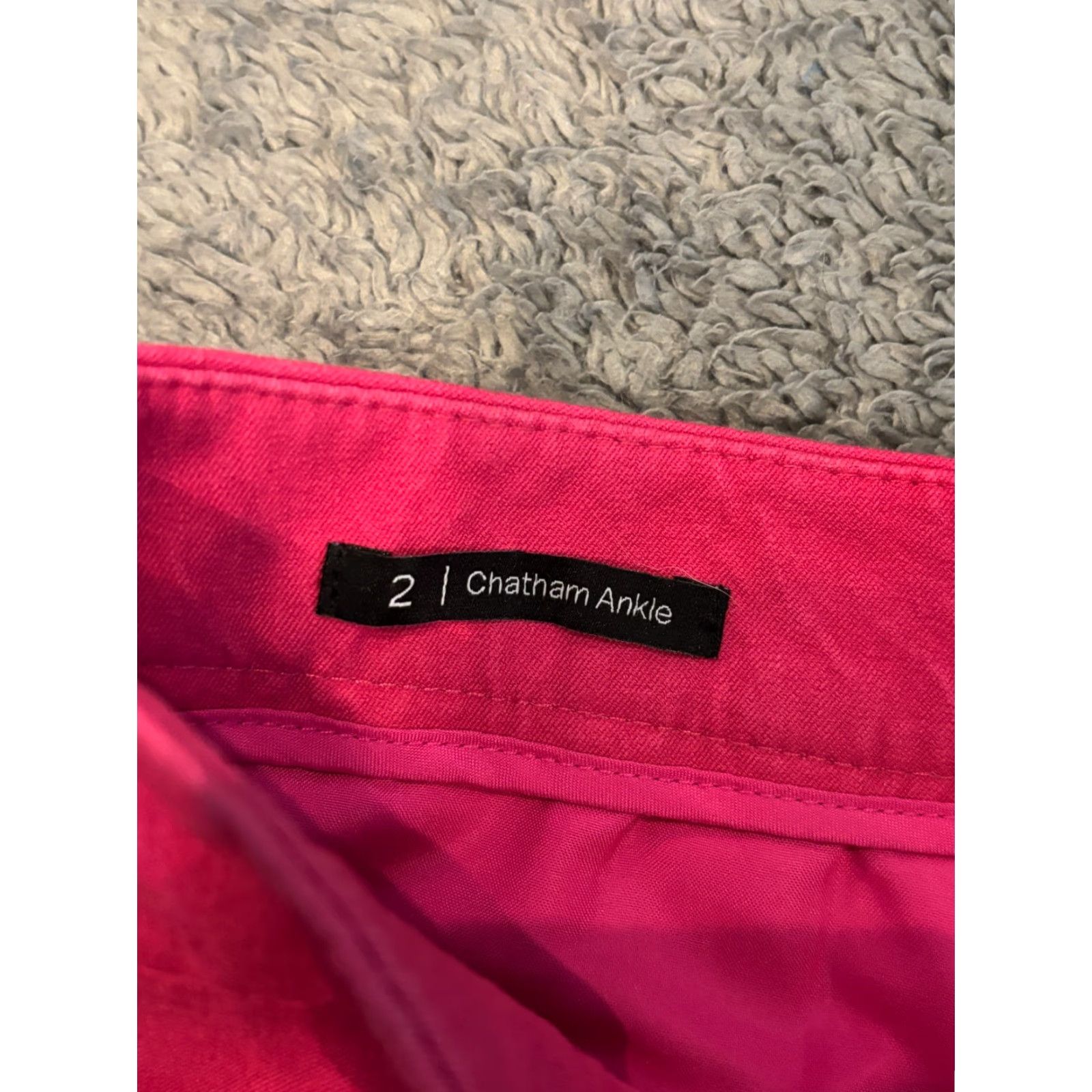 Talbots Talbots Pants Womens 2 Pink Chatham Ankle Casual Preppy Career Office Slacks Size 26" / US 2 / IT 38 - 3 Thumbnail