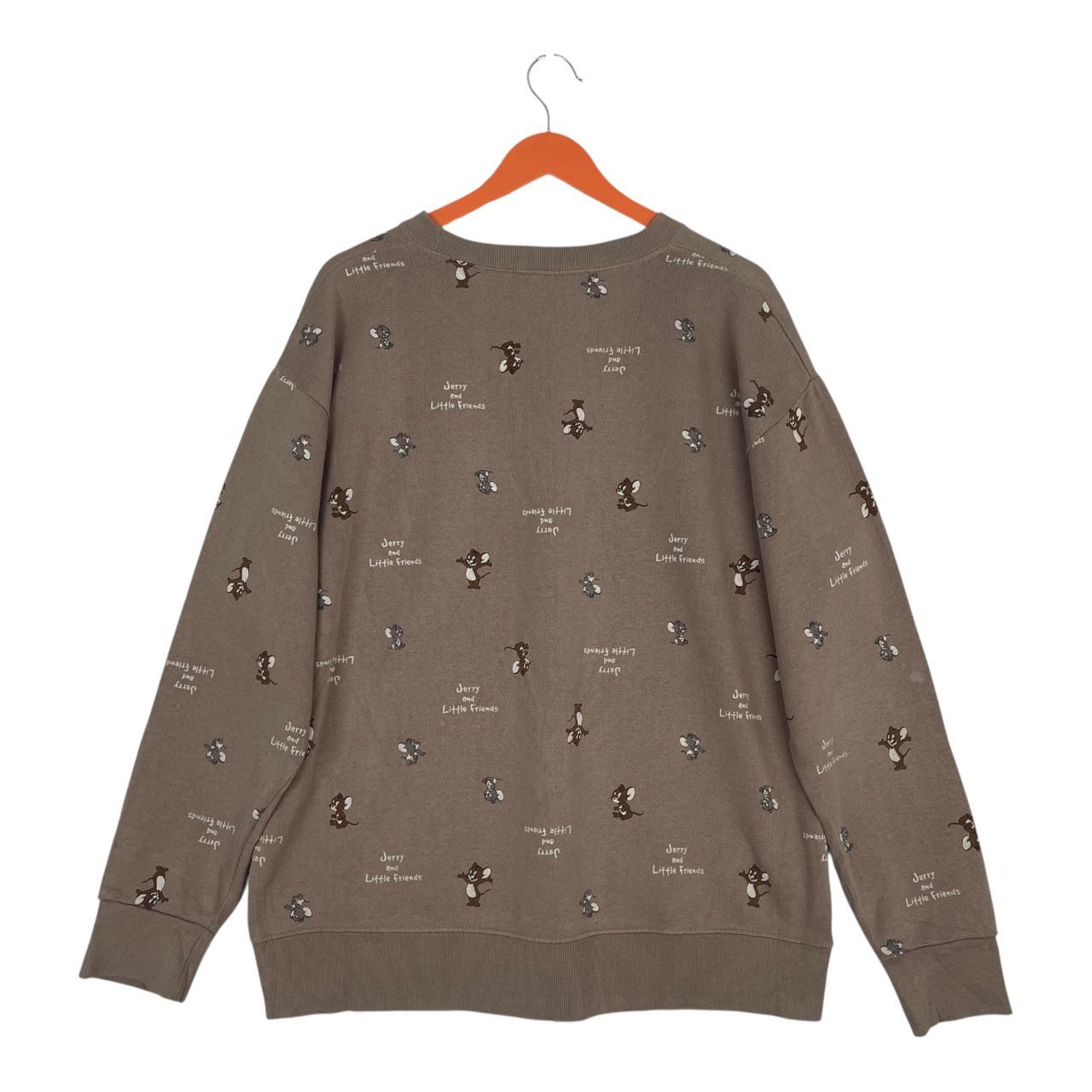 Cartoon Network Authentic Japan ! Tom And Jerry Overprint Sweatshirt Size M / US 6-8 / IT 42-44 - 5 Thumbnail
