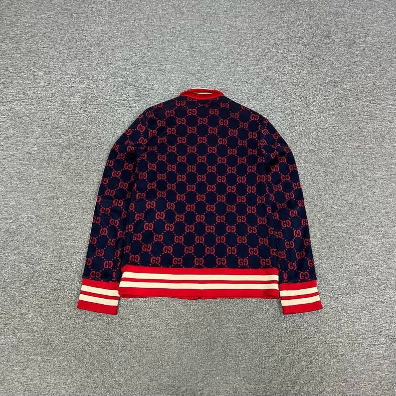 Gucci Gucci Monogram Printed Varsity Jacket Size M-2506 Size M / US 6-8 / IT 42-44 - 2 Thumbnail