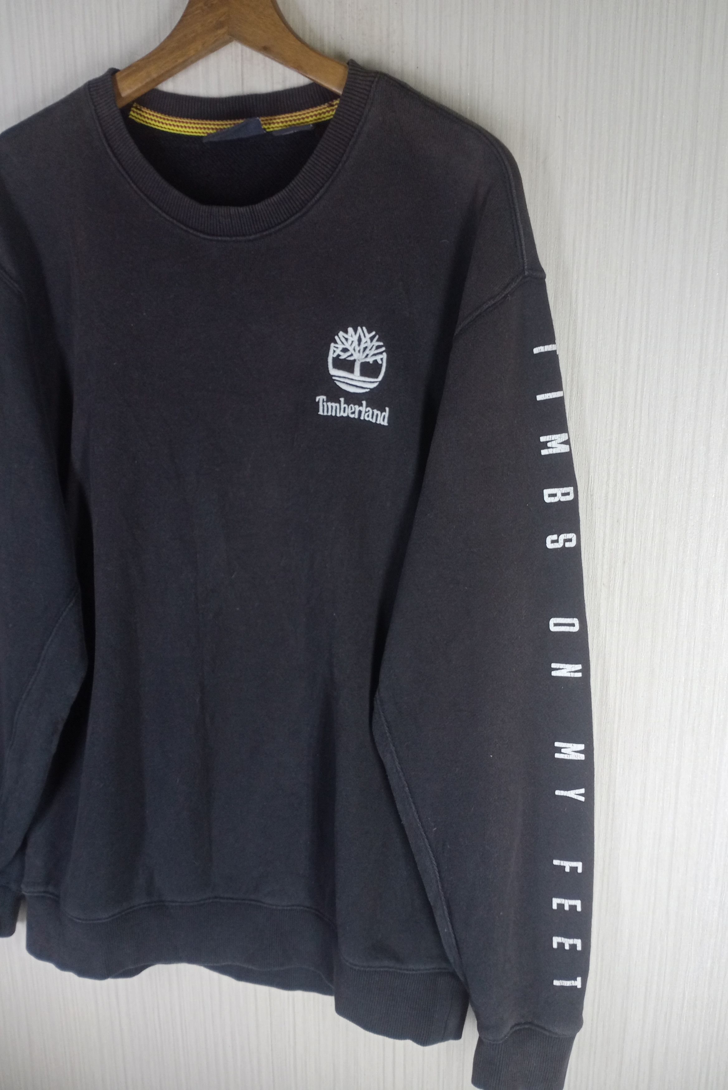 Timberland Rare Vintage Timberland Big Logo Sweatshirt Size US L / EU 52-54 / 3 - 4 Thumbnail