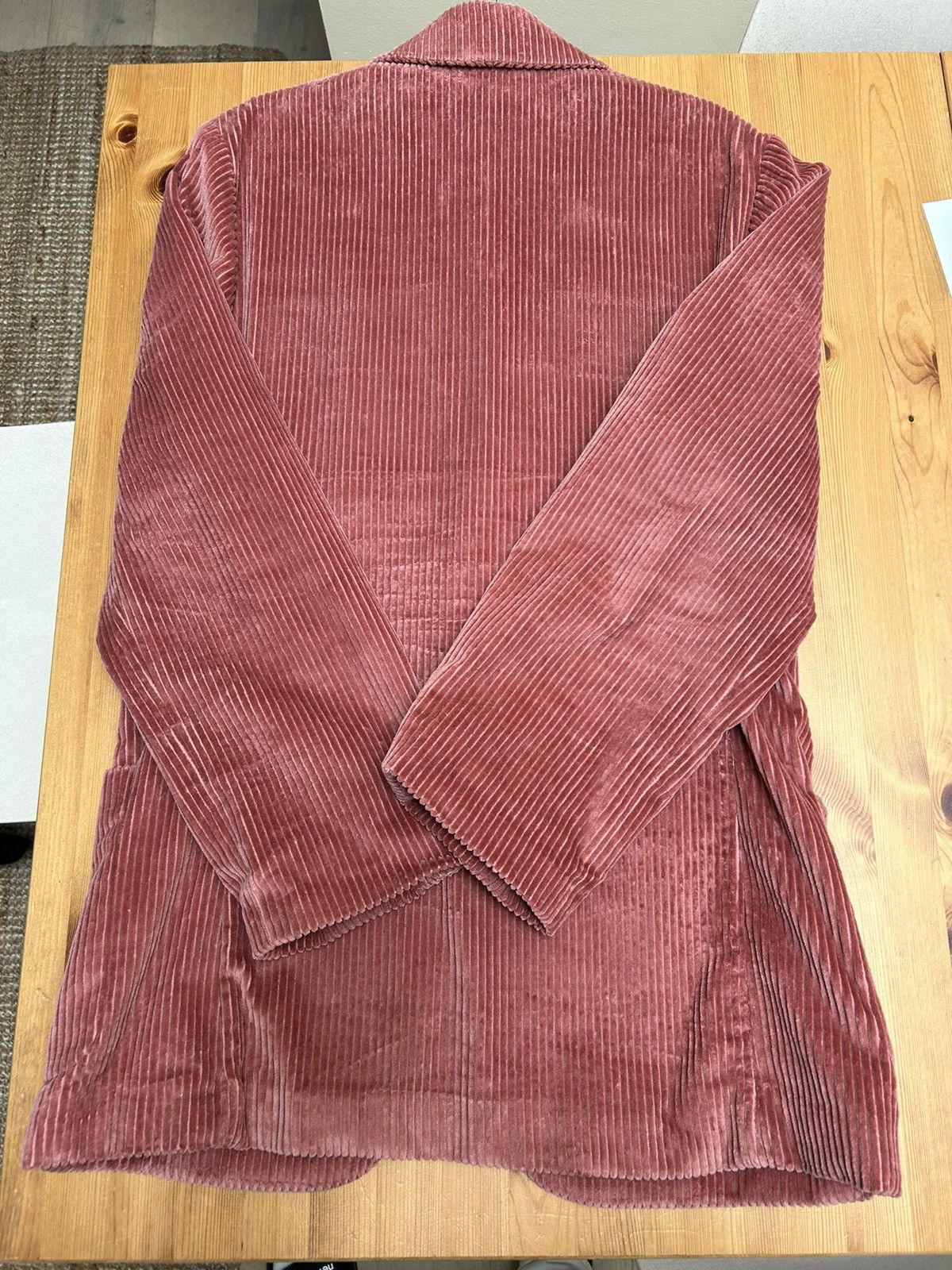 Rowing Blazers Pink Corduroy Blazer - Rowing Blazers Size 44L - 3 Thumbnail