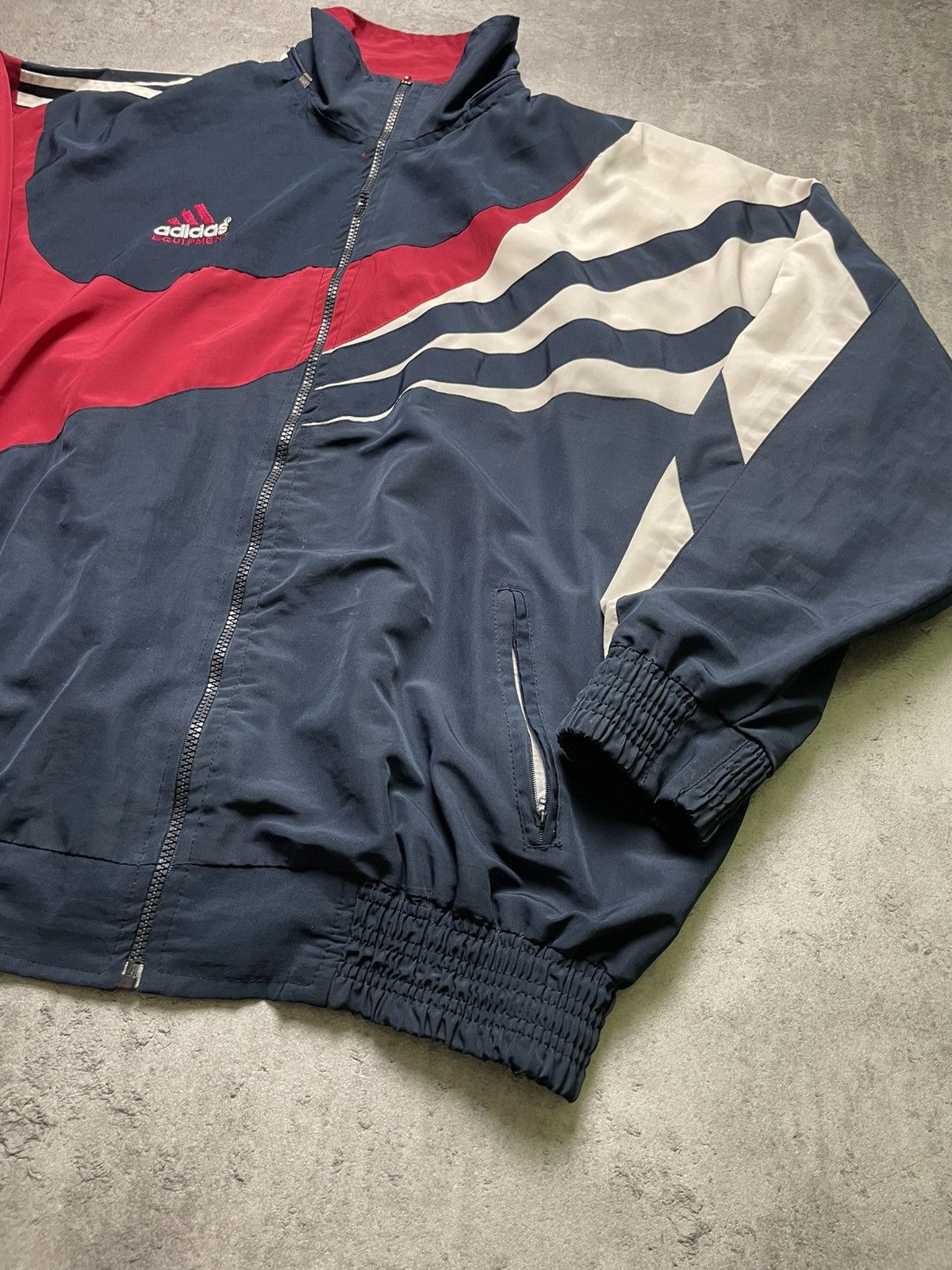 Adidas × Japanese Brand × Vintage Adidas Equipment vintage retro jacket windbreaker 90s 80s Size US M / EU 48-50 / 2 - 4 Thumbnail