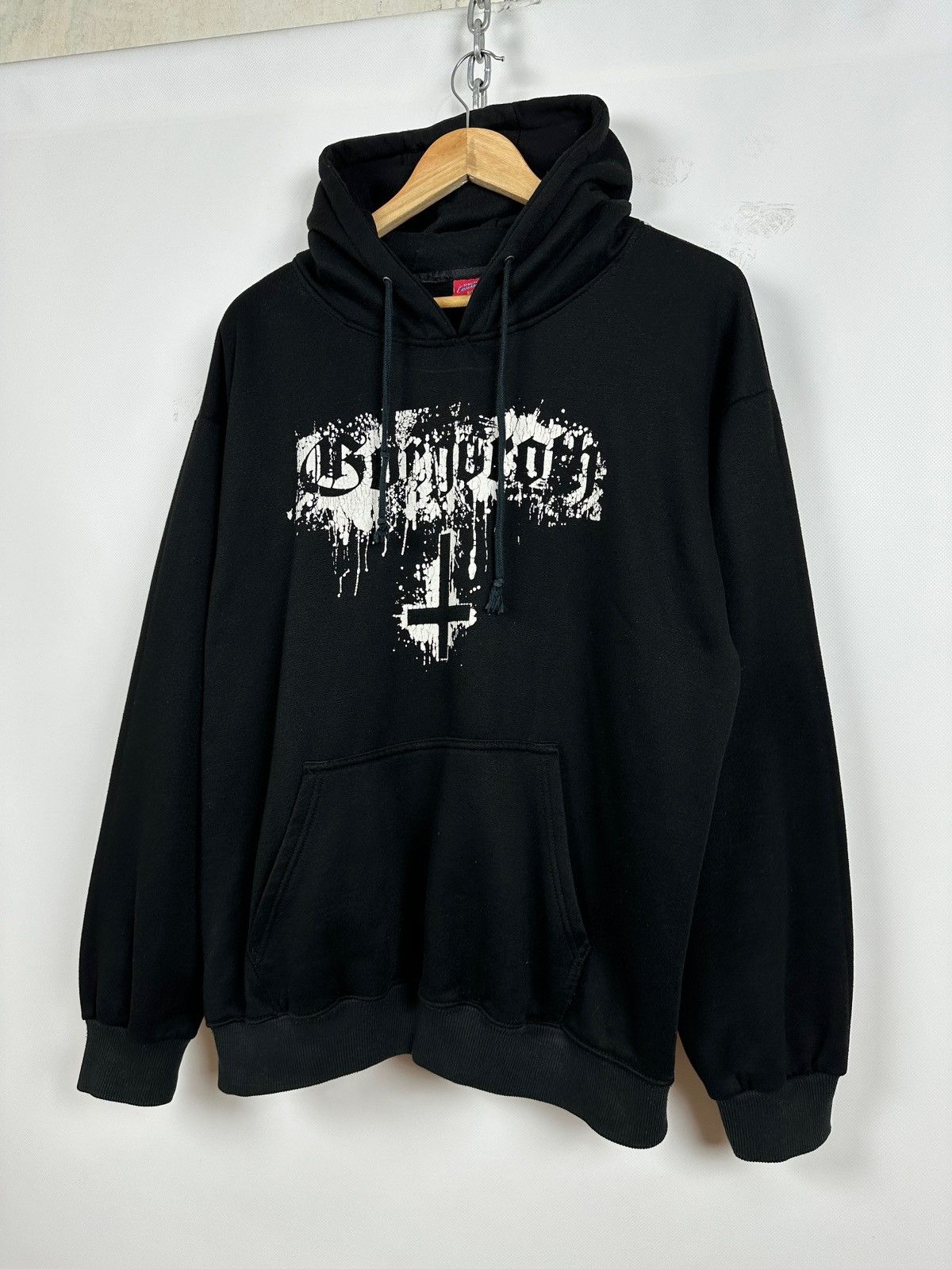 Band Tees Vintage Gorgoroth Antichrist Very Rare Black Metal Hoodie Size US XL / EU 56 / 4 - 4 Thumbnail