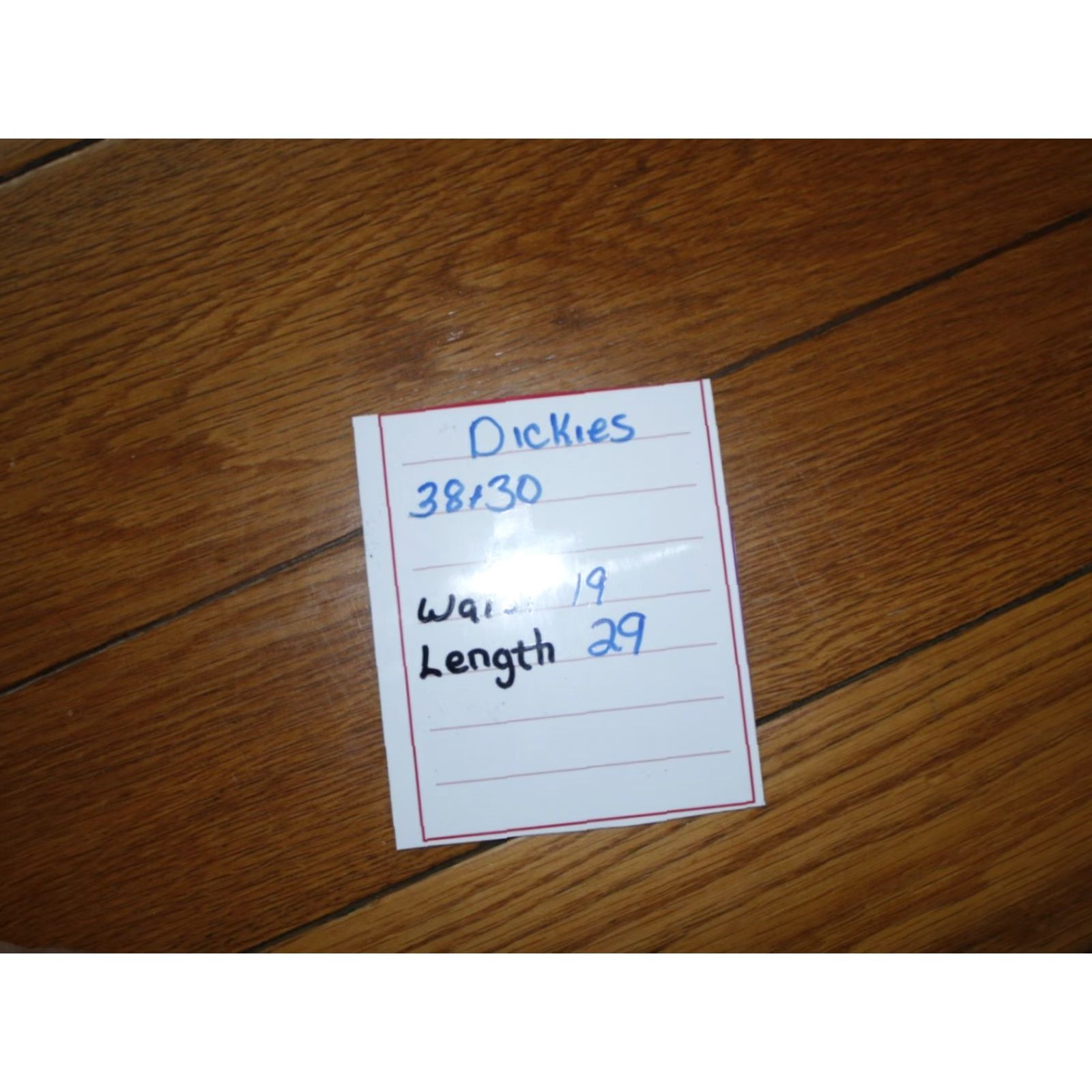 Dickies Dickies Mens Casual Flat Front Straight Work Pants Size 38X30 Black Size US 38 / EU 54 - 5 Thumbnail