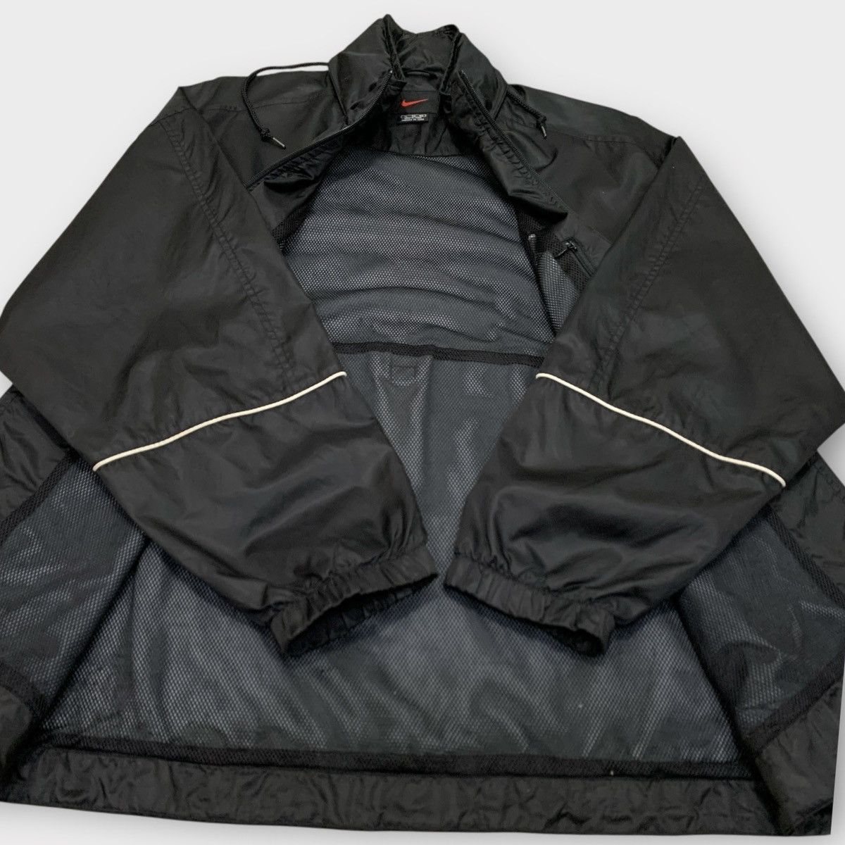 Nike VINTAGE 90s NIKE HOODIE WINDBREAKER JACKET DOUBLE LAYER Size US XL / EU 56 / 4 - 6 Thumbnail