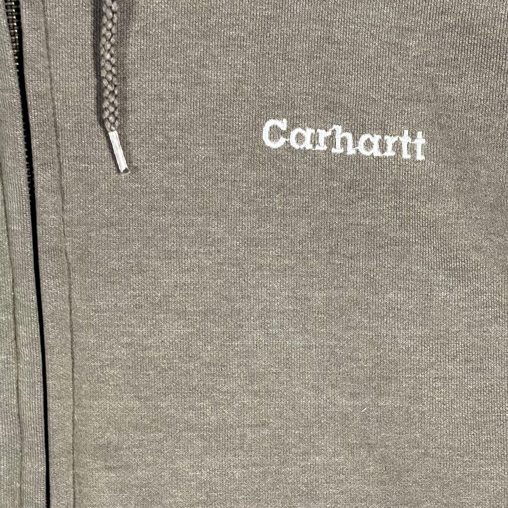 Carhartt VINTAGE Carhartt Hoodie Mens M Brown Full Zip Fleece Embroidered Logo K122 Size US M / EU 48-50 / 2 - 4 Thumbnail
