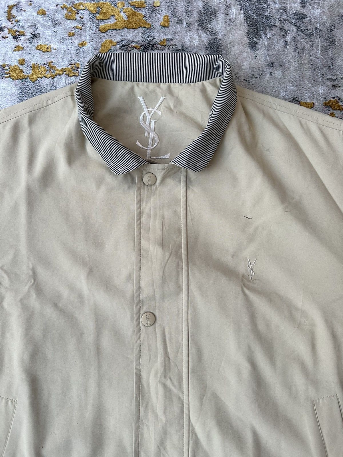 Yves Saint Laurent RARE COLOUR Yves Saint Laurent x Ysl Jacket Size US XL / EU 56 / 4 - 2 Thumbnail