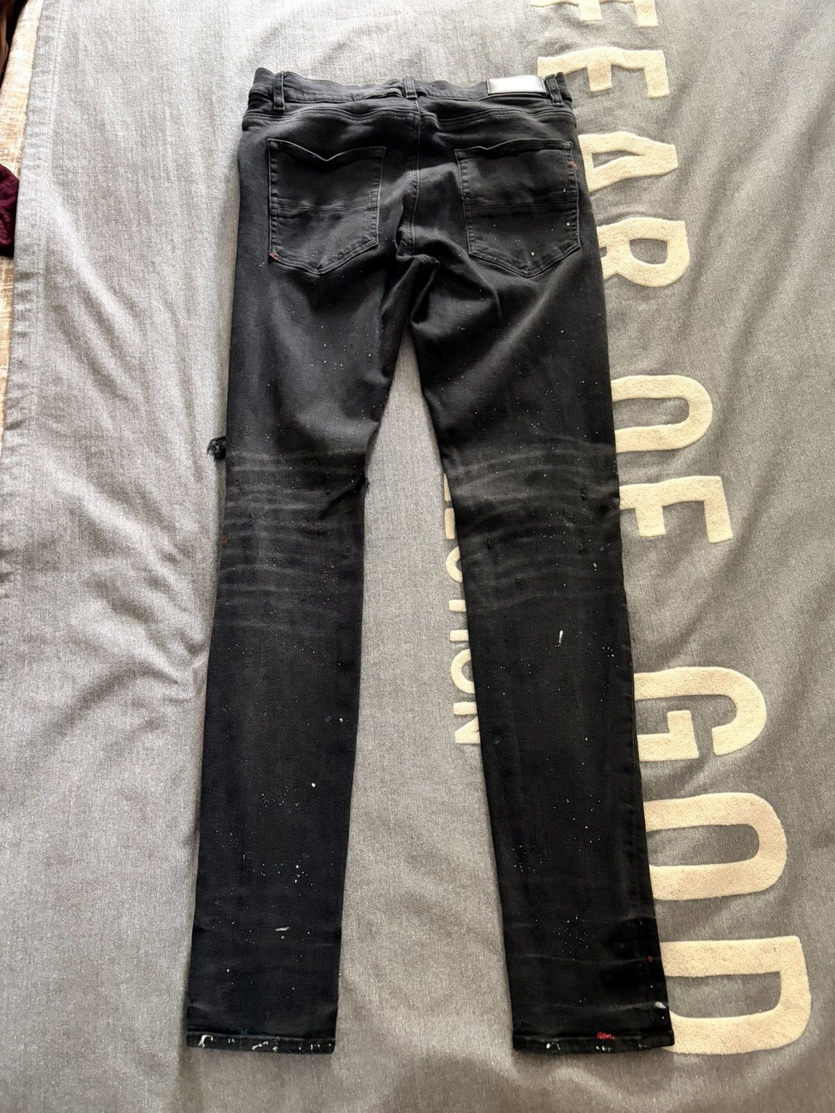 Amiri Amira Size US 34 / EU 50 - 4 Thumbnail