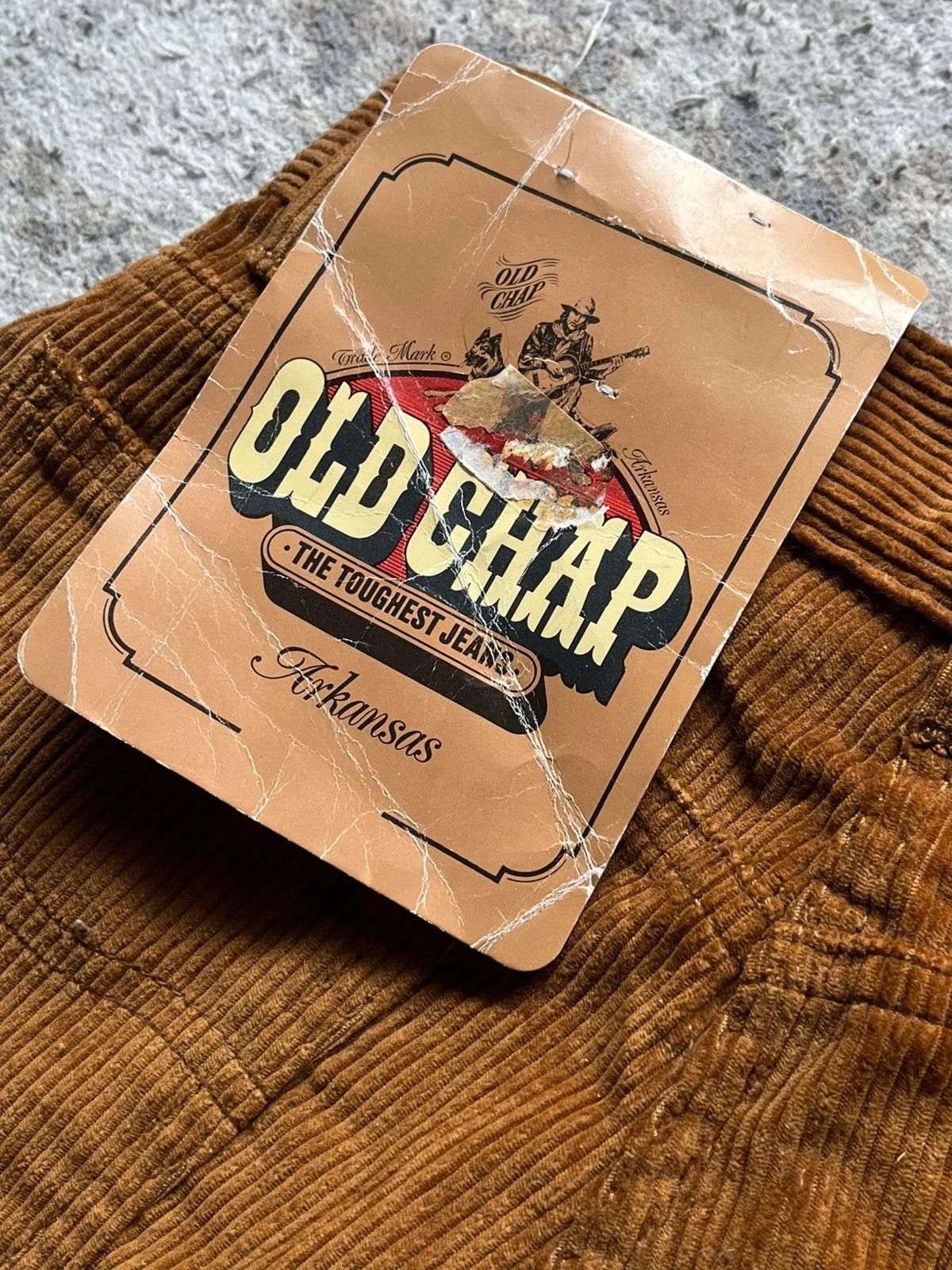 Other Old Chap Sz W 27 L 34 Corduroy Deadstock 70s Women's Jeans Size 27" / US 4 / IT 40 - 13 Thumbnail