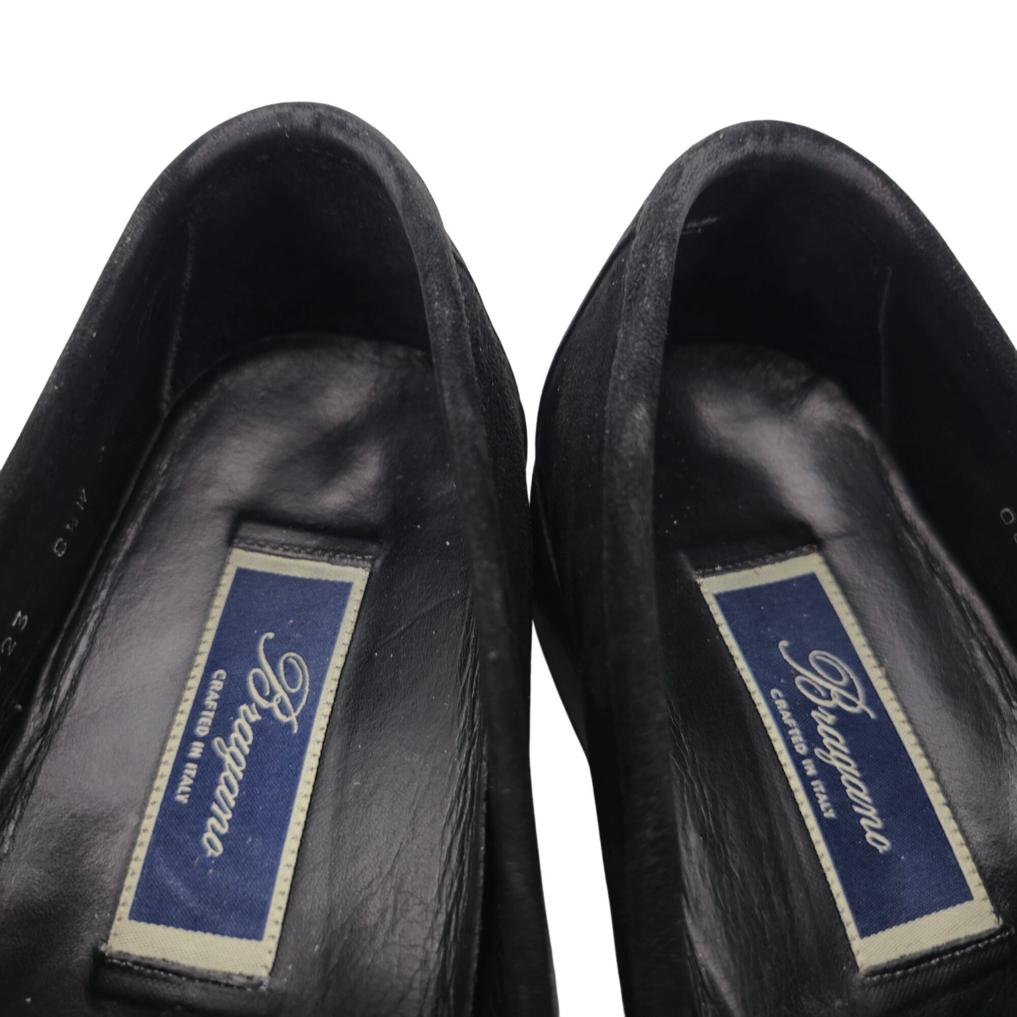 Bragano × Cole Haan Vintage Bragano Cole Haan Italy Men 8.5 Black Suede Horsebit Size US 8.5 / EU 41-42 - 3 Thumbnail