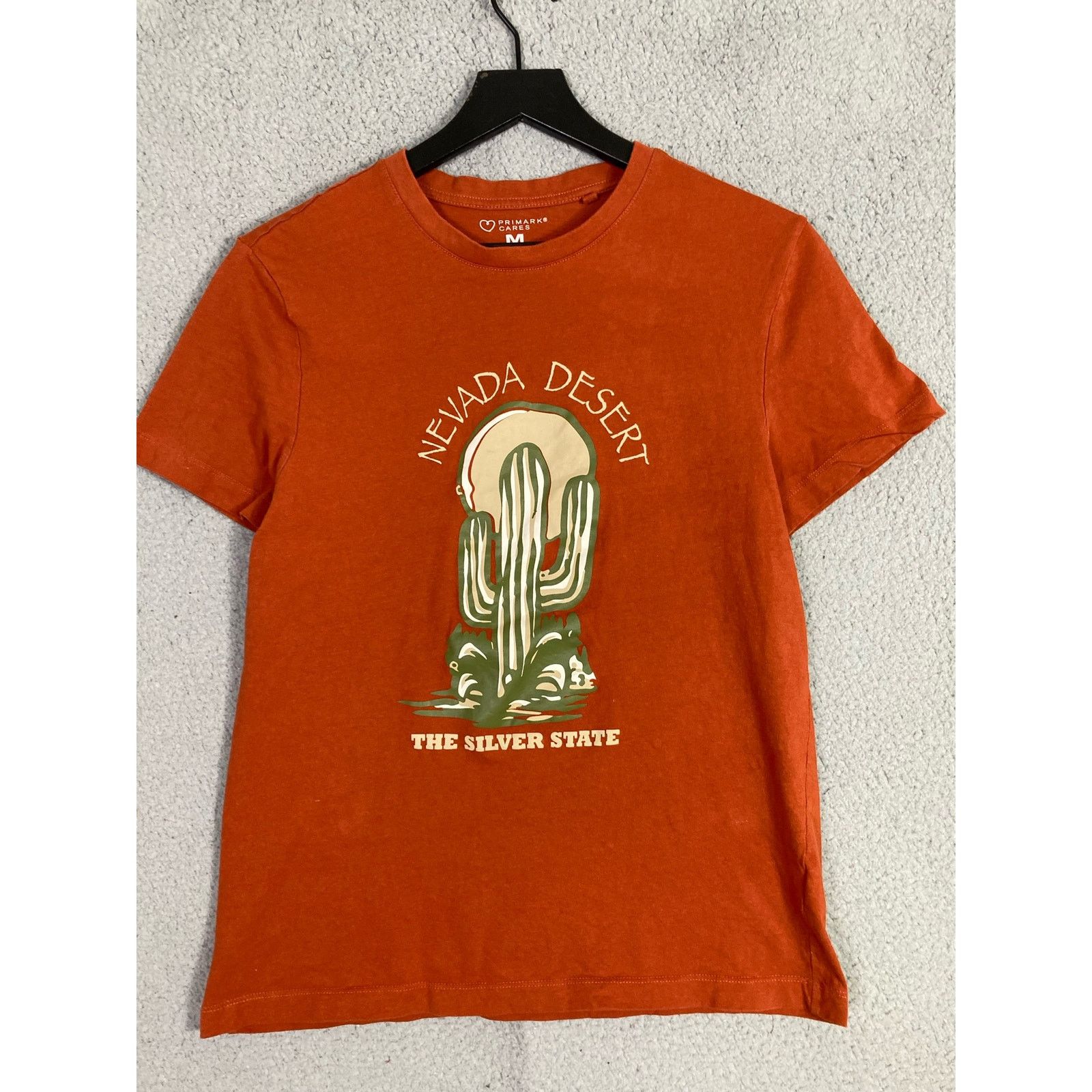 Other Primark Women's Medium Terracotta Graphic T-Shirt Desert Size M / US 6-8 / IT 42-44 - 5 Thumbnail