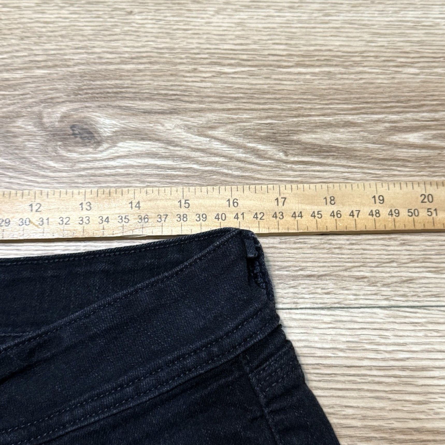 Lee Riders By Lee 130N480 Mid-rise Bootcut Black Jeans Womens 14L 33.5in Inseam Size 36" / US 14 / IT 50 - 5 Thumbnail