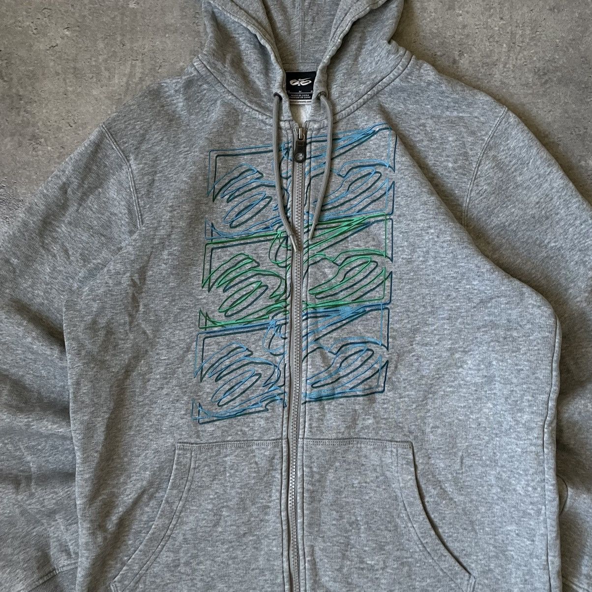 Nike × Nike ACG × Vintage Vintage 90s Nike 6.0 Big Central Logo Double Sided Zip-Up Size US M / EU 48-50 / 2 - 4 Thumbnail