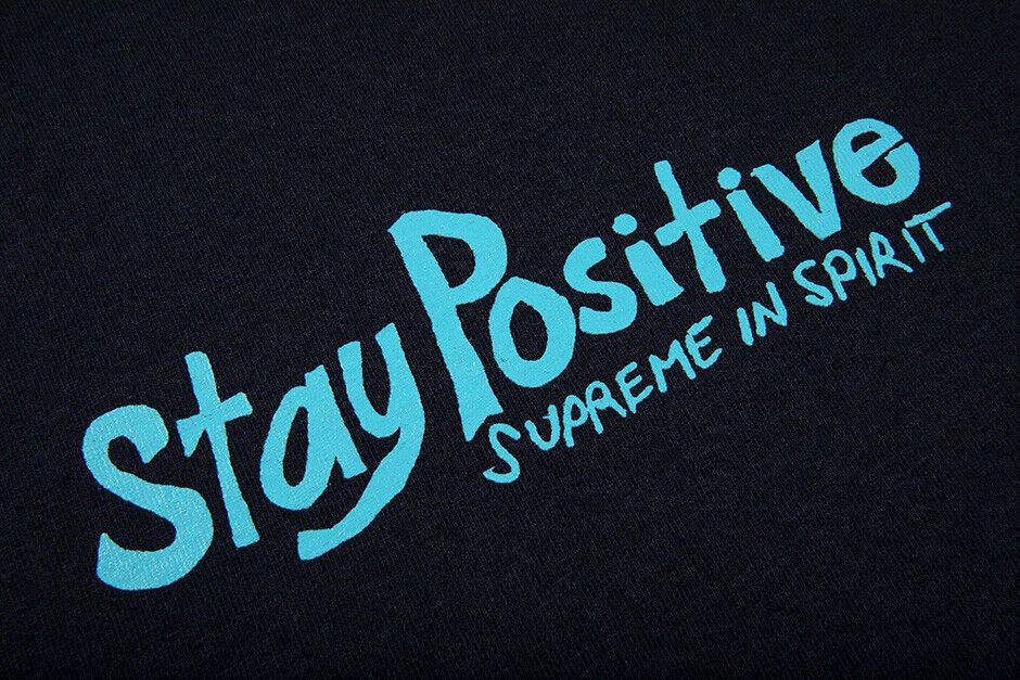 Supreme FW20 SUPREME STAY POSITIVE TEE NAVY T-SHIRT M Size US M / EU 48-50 / 2 - 1 Thumbnail