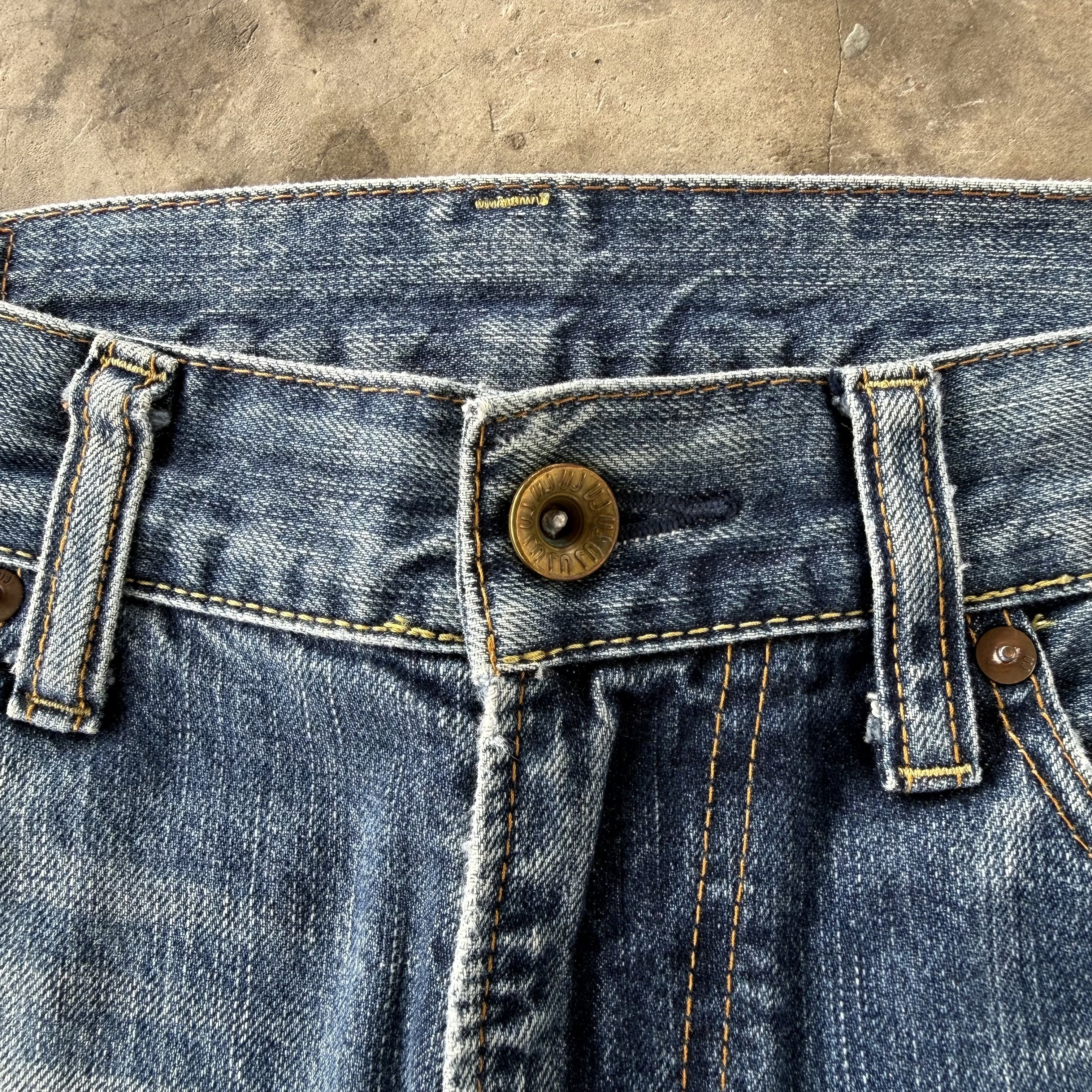 Japanese Brand W32x30 Vintage Japanese S002 Stone Wash Denim Jean Pants Size US 32 / EU 48 - 6 Thumbnail