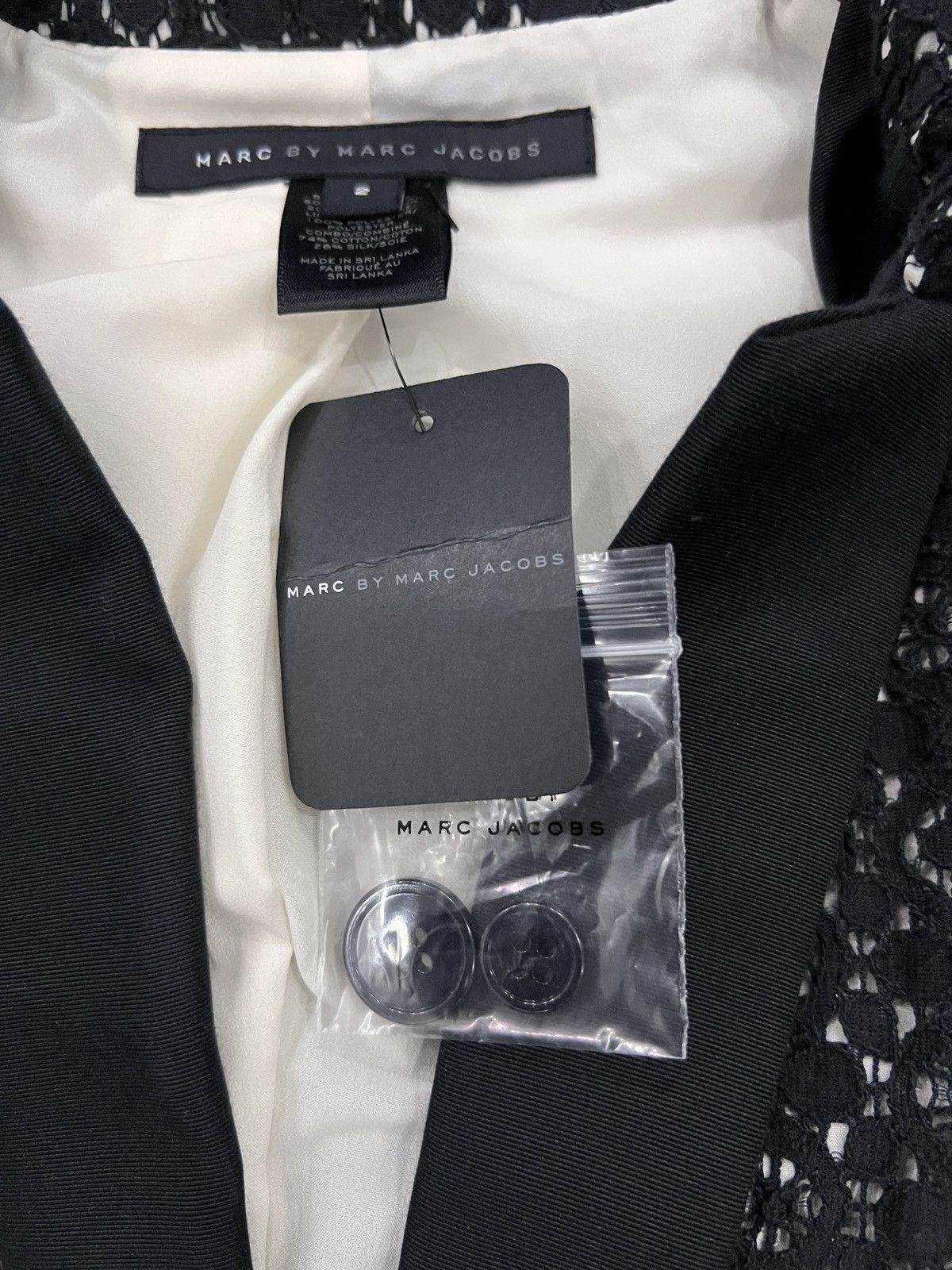 Marc by Marc Jacobs Marc by Marc Jacobs Lace Tailored Blazer Size XS / US 0-2 / IT 36-38 - 8 Thumbnail