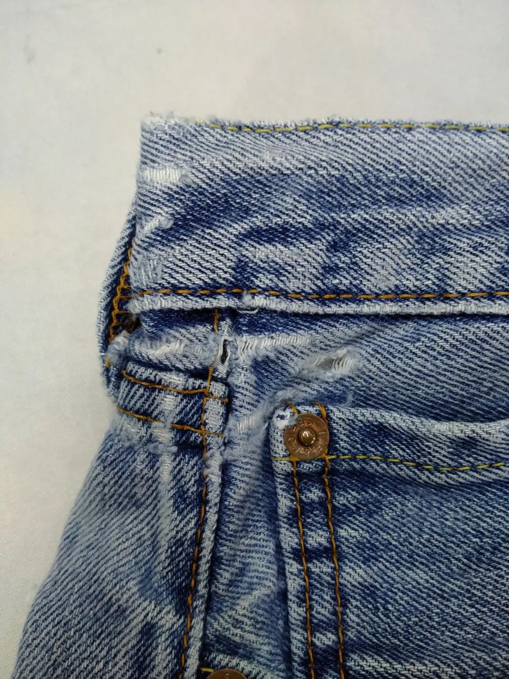 Levi's Blue Wash Levi's 505 Denim 34x29 -JN372 Size US 34 / EU 50 - 13 Thumbnail