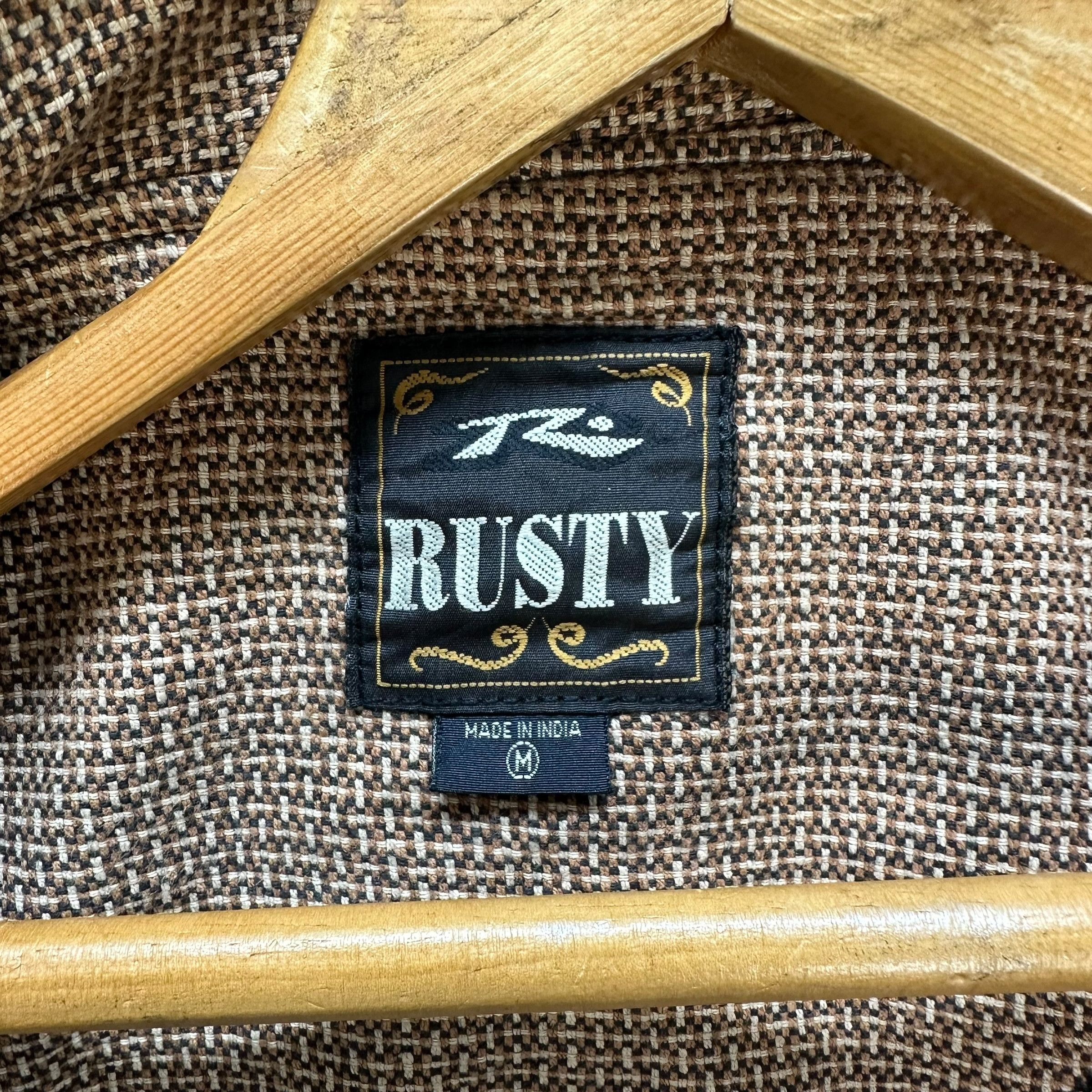 Rusty 90’s RUSTY Embroidery Small Logo Casual Jacket #71-1432 Size US M / EU 48-50 / 2 - 8 Thumbnail