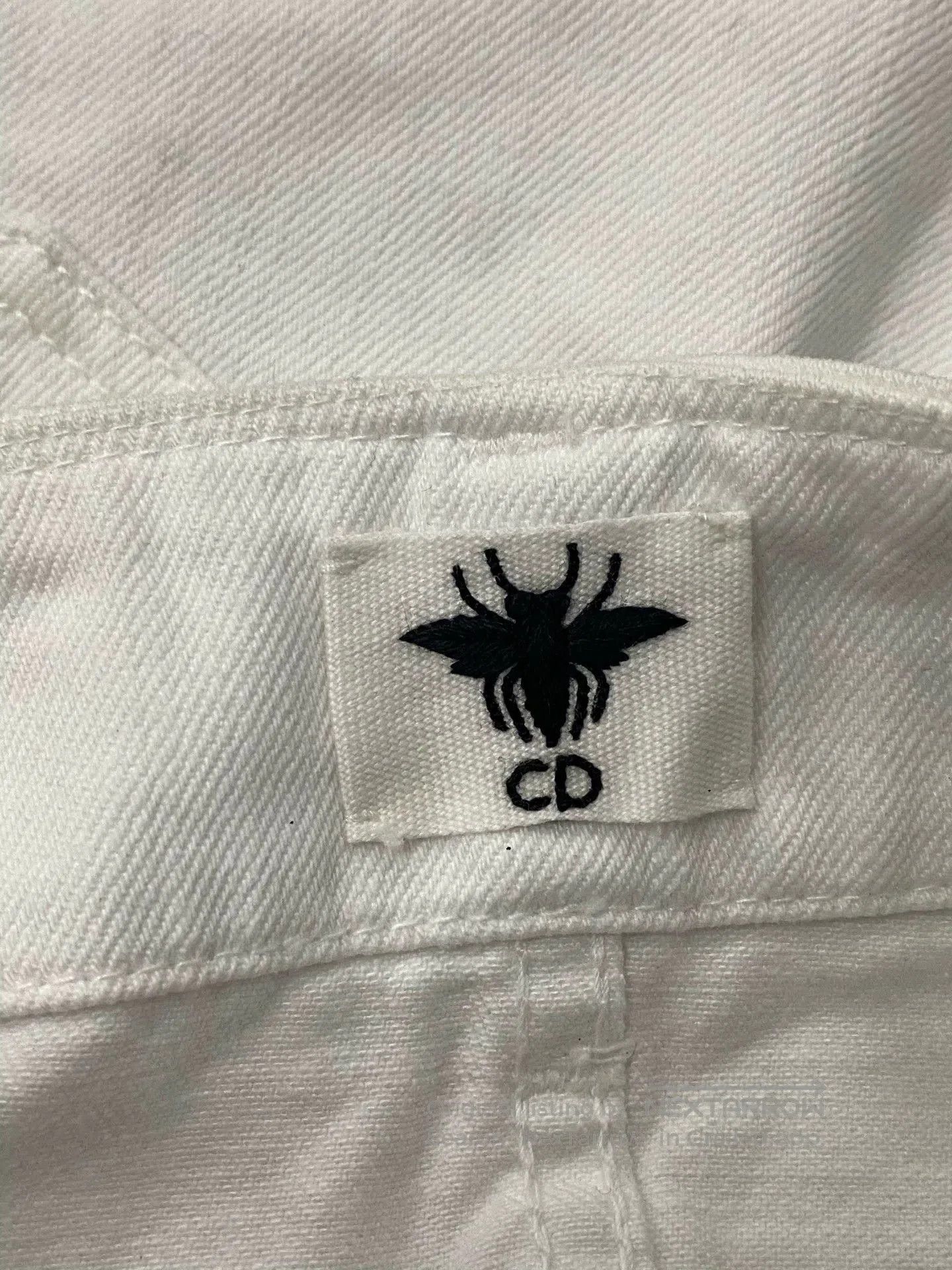 Dior dior white denim mini skirt size 34. Size US 34 / EU 50 - 5 Thumbnail