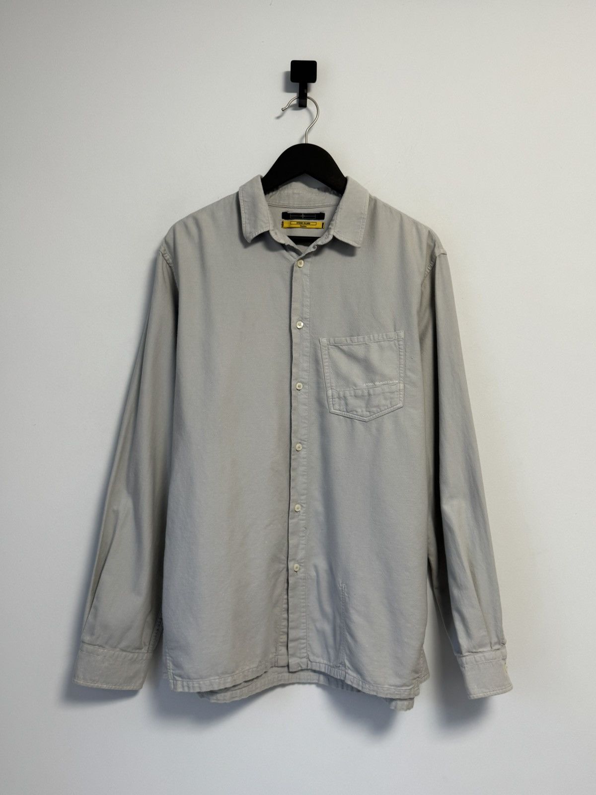 Stone Island Stone Island Button Up Shirt Denim Size US XL / EU 56 / 4 - 1 Thumbnail