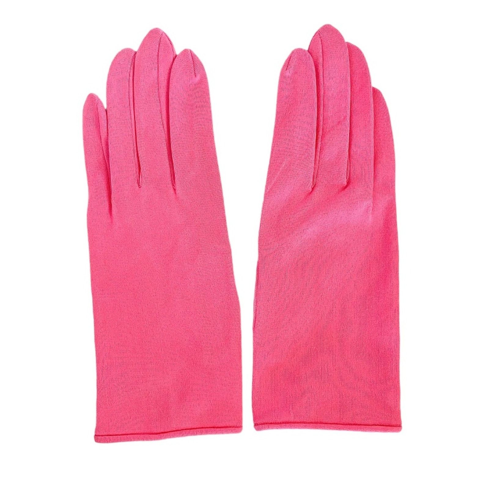 Vintage Vintage Pink Wrist Gloves Shorties - Made in Japan Size ONE SIZE - 6 Thumbnail