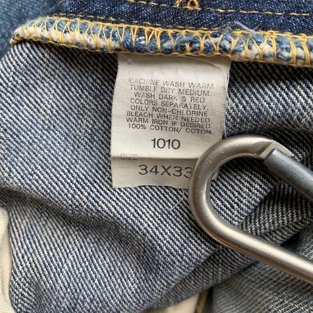 Lee × Vintage VINTAGE RE-PRO 50s LEE RIDERS HALF SELVEDGE FLY BUTTON Size US 34 / EU 50 - 12 Thumbnail