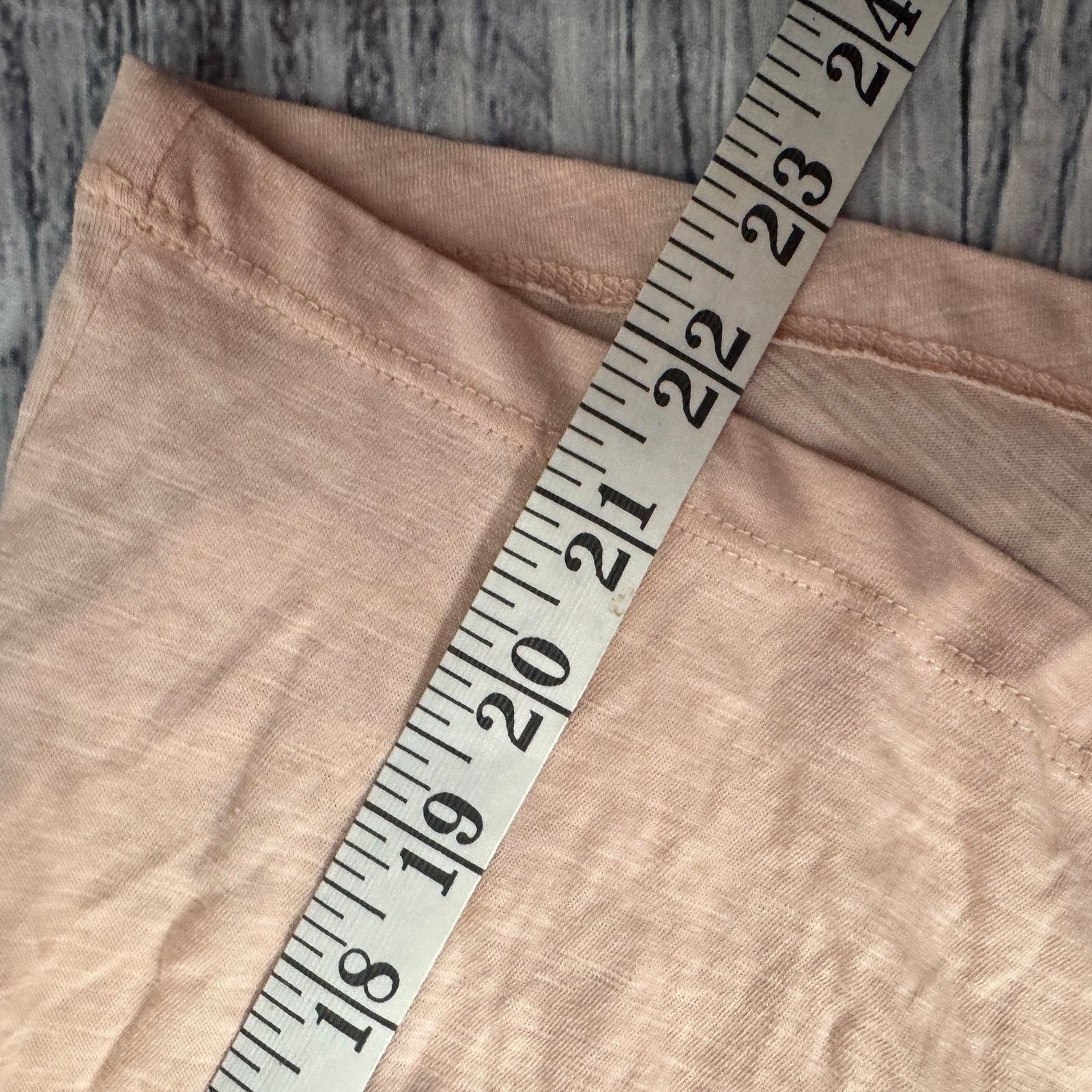 Anthropologie Anthropologie Peach Ruffle Trim Blouse Top Romantic Boho Lg Size L / US 10 / IT 46 - 6 Thumbnail
