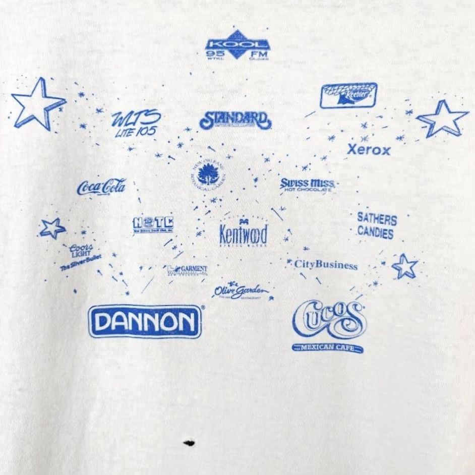 Vintage VINTAGE Celebration In The Oaks T Shirt Mens Size Medium White 90s Made In USA Tennessee River 1994 Run New Orleans Mens Shirts Size US M / EU 48-50 / 2 - 5 Thumbnail