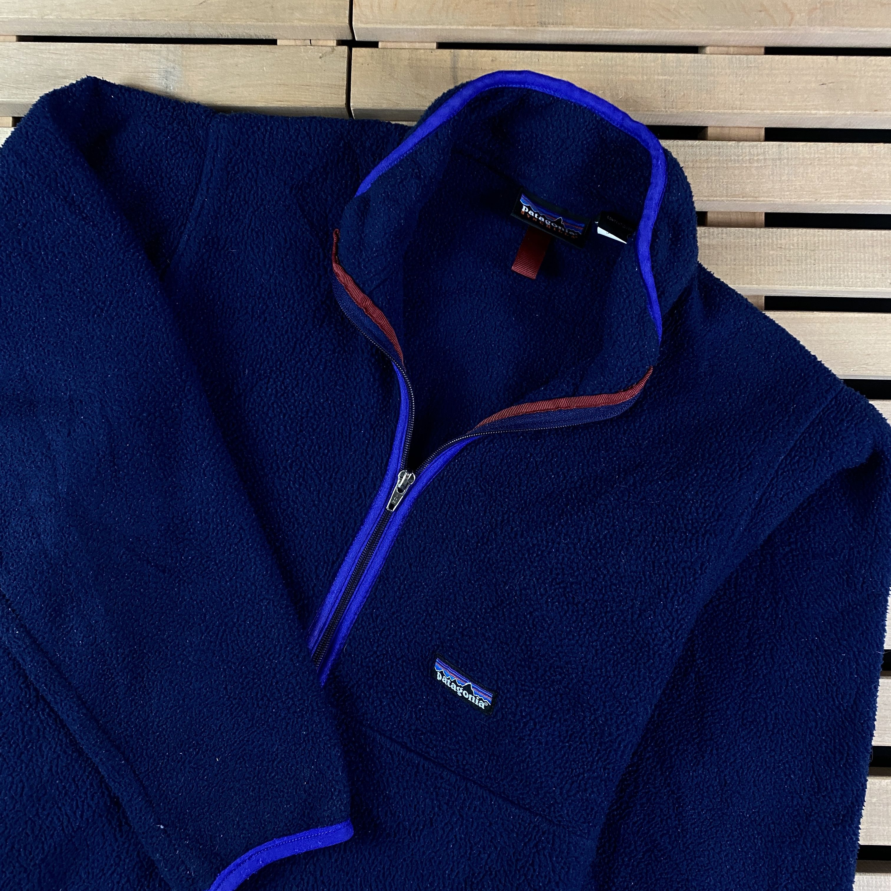Patagonia × Vintage Fleece Sweatshirt Pulover Patagonia Synchilla Vintage Size S Size US S / EU 44-46 / 1 - 2 Thumbnail