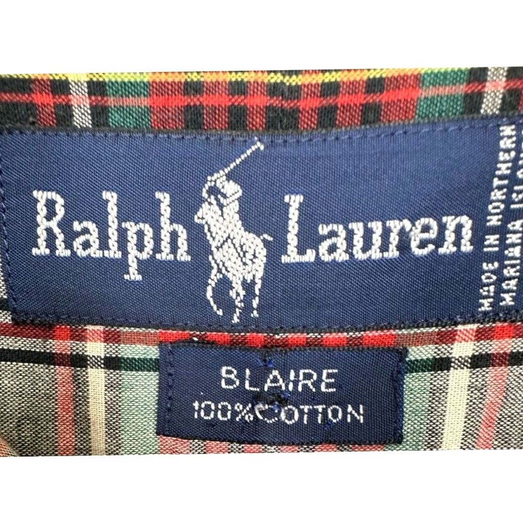 Ralph Lauren Ralph Lauren Shirt Mens XL Button Down Blaire Red Tartan Plaid Pony Long Sleeve Size US XL / EU 56 / 4 - 4 Thumbnail