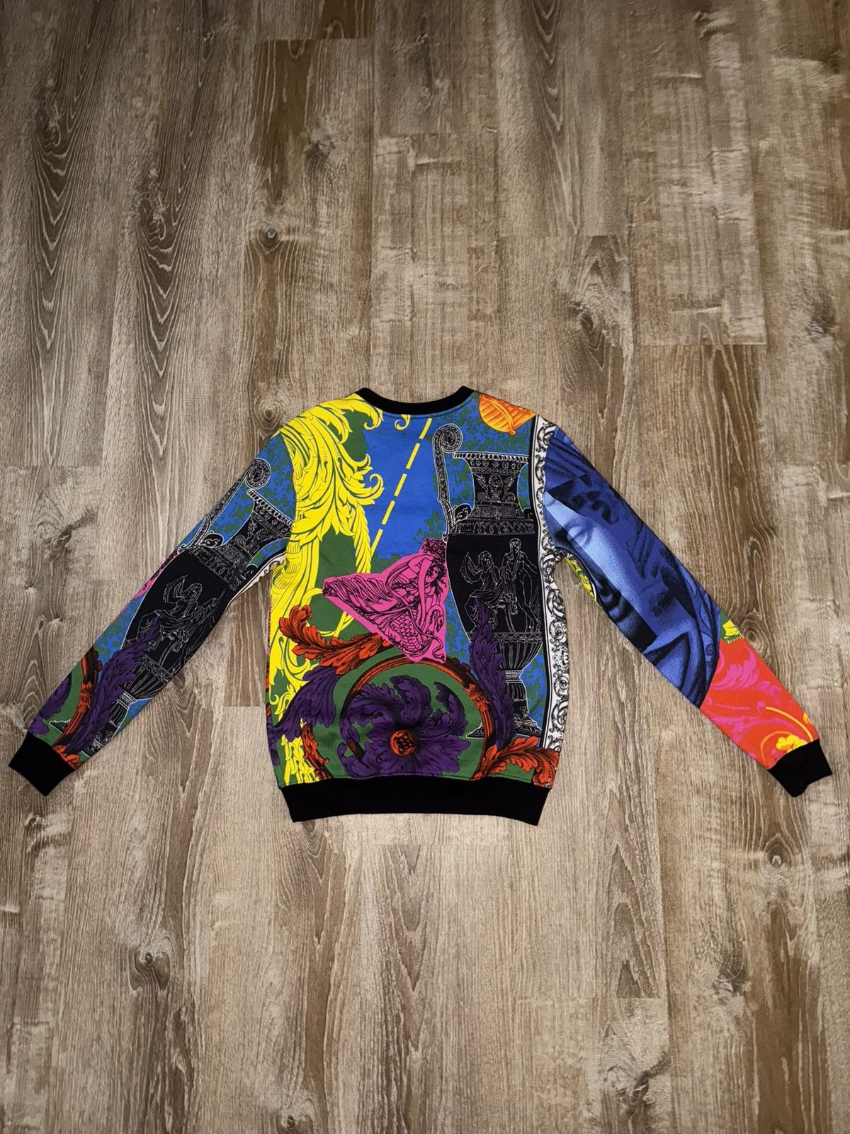 Versace Versace Baroque Pattern Sweatshirt Size US S / EU 44-46 / 1 - 2 Thumbnail