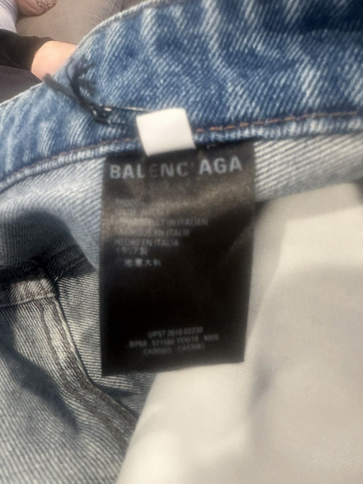 Balenciaga Balenciaga Light Wash jeans Size US 27 - 8 Thumbnail