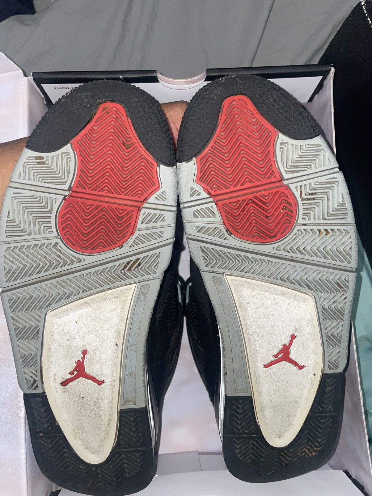 Jordan Brand Jordan 4 black canvas size 10.5 Size US 10.5 / EU 43-44 - 5 Thumbnail