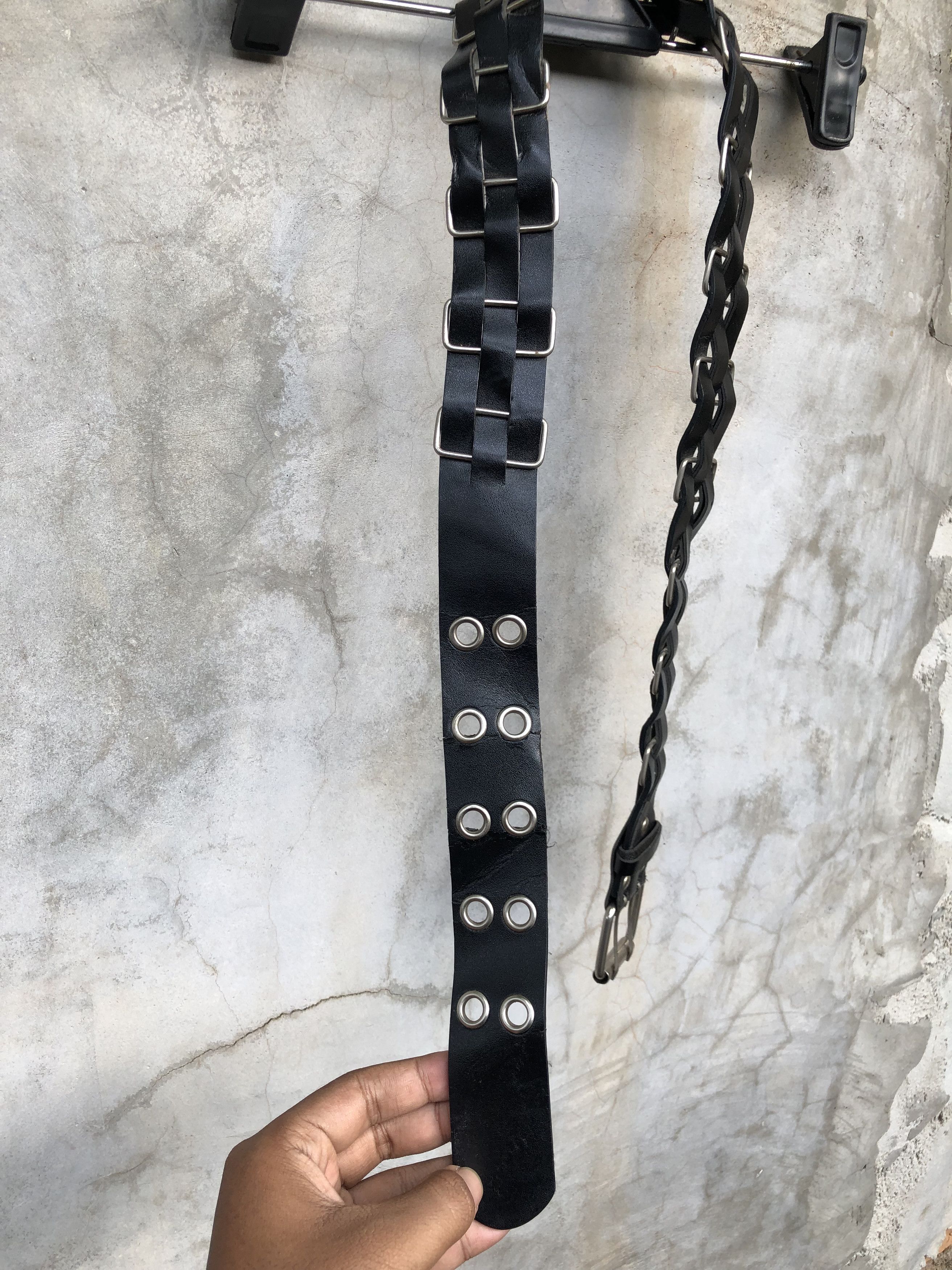 If Six Was Nine Y2k Gothic Metal Hardware Belt Size ONE SIZE - 4 Thumbnail