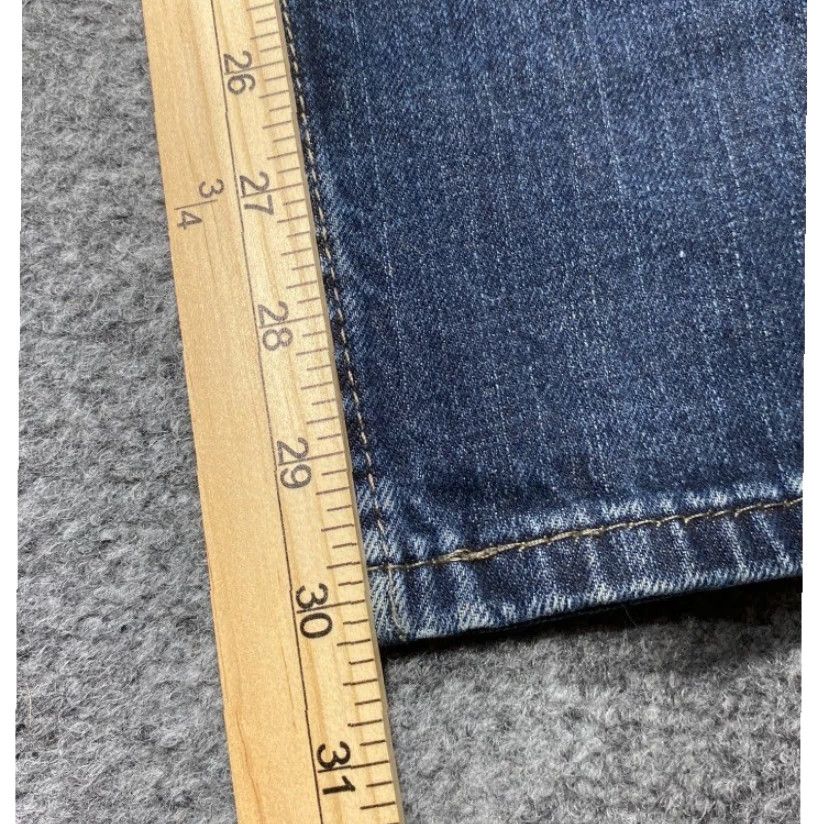 Levi's Levi's 511 Slim Jeans Men 32x30 Blue Dark Wash Stretch Straight Denim 5-Pocket Zip Fly Warm Weather Modern Casual Mens Size US 32 / EU 48 - 7 Thumbnail