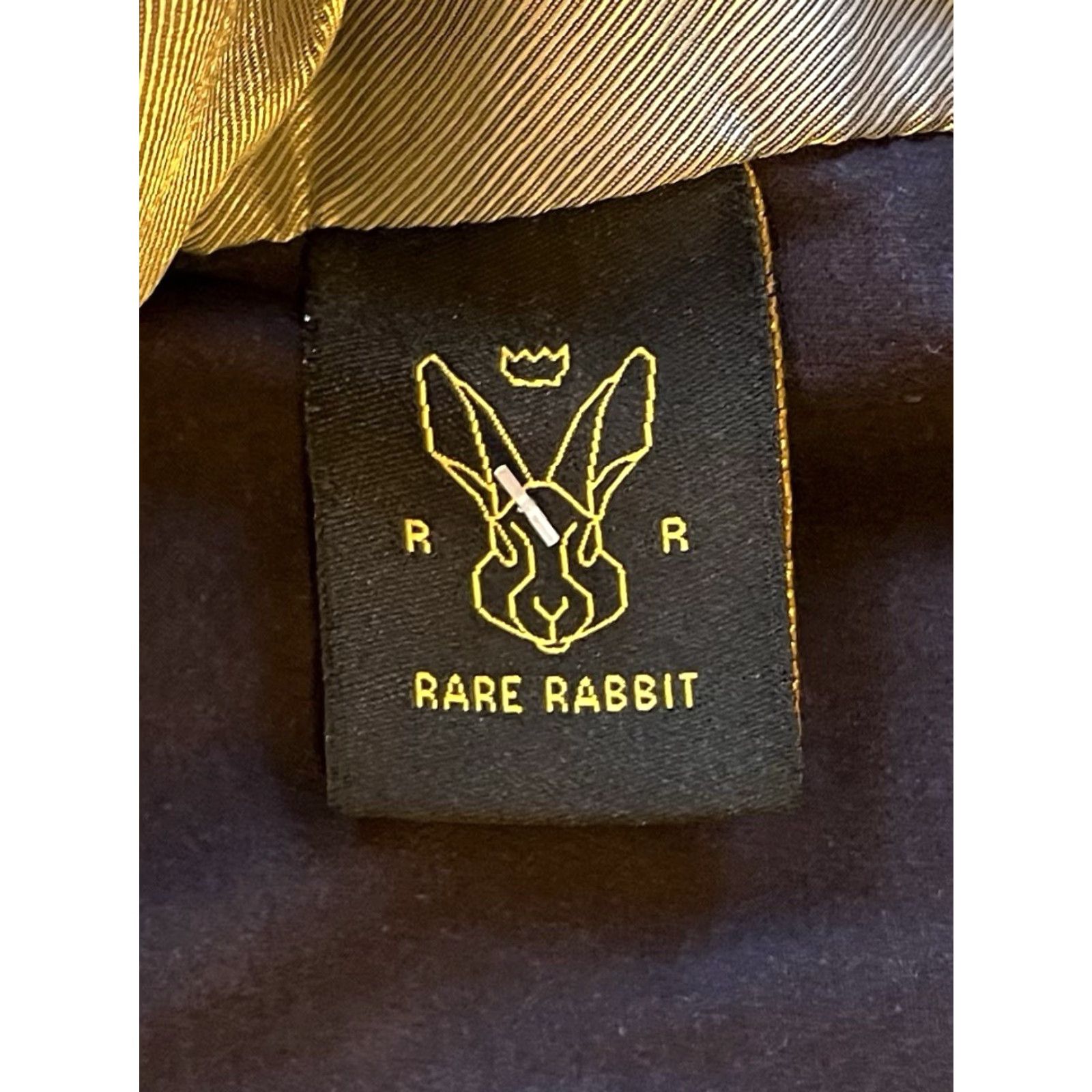 Vintage Rare Rabbit Jacket Men’s XL Blue Bomber - Short, Stand-Up Collar, Lined, Pockets, Cotton Blend, Regular Fit, Outdoor, Preppy, 45" Chest Size US XL / EU 56 / 4 - 7 Thumbnail