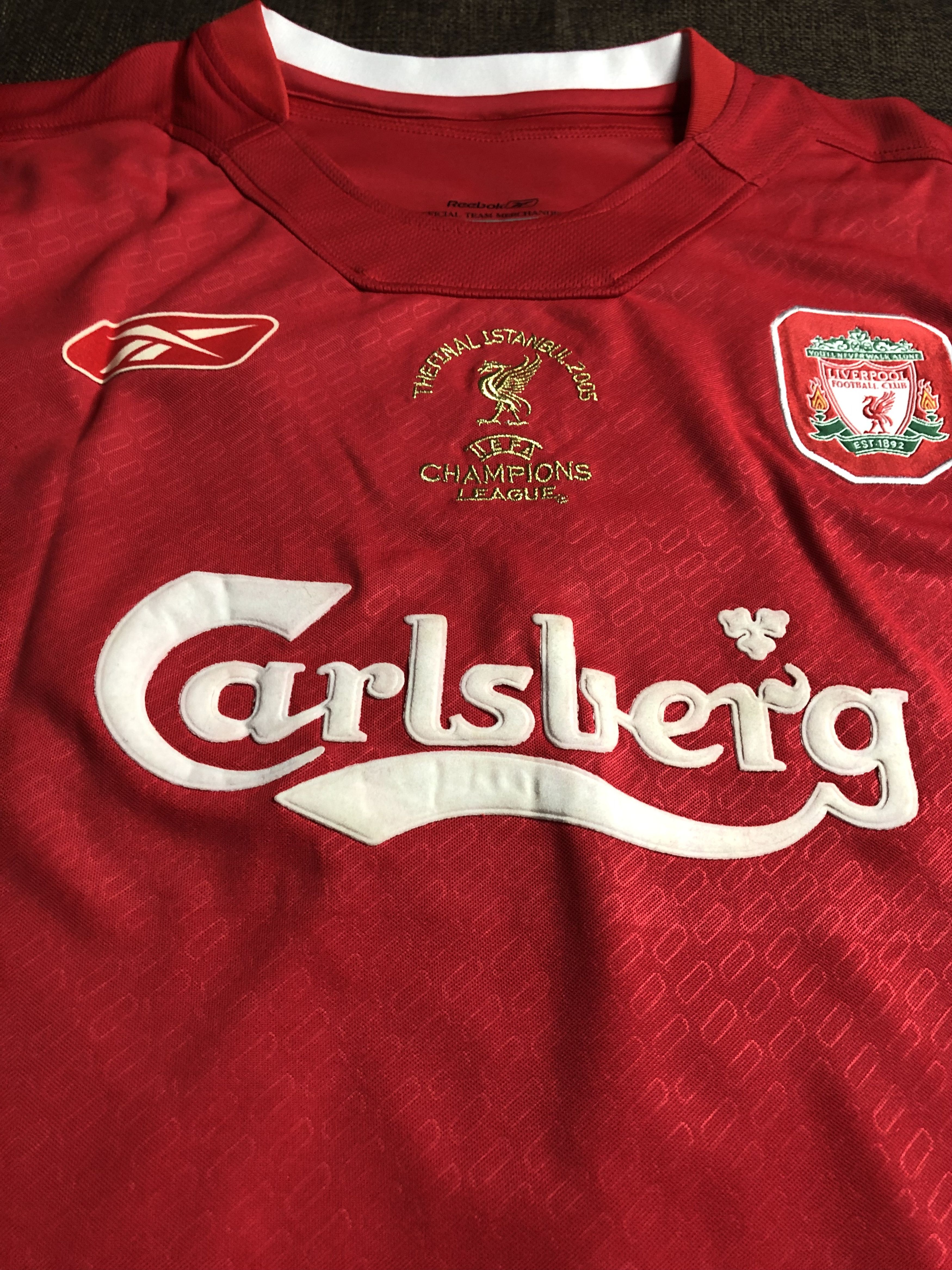 2004-05 Liverpool Home GERRARD Soccer Jersey