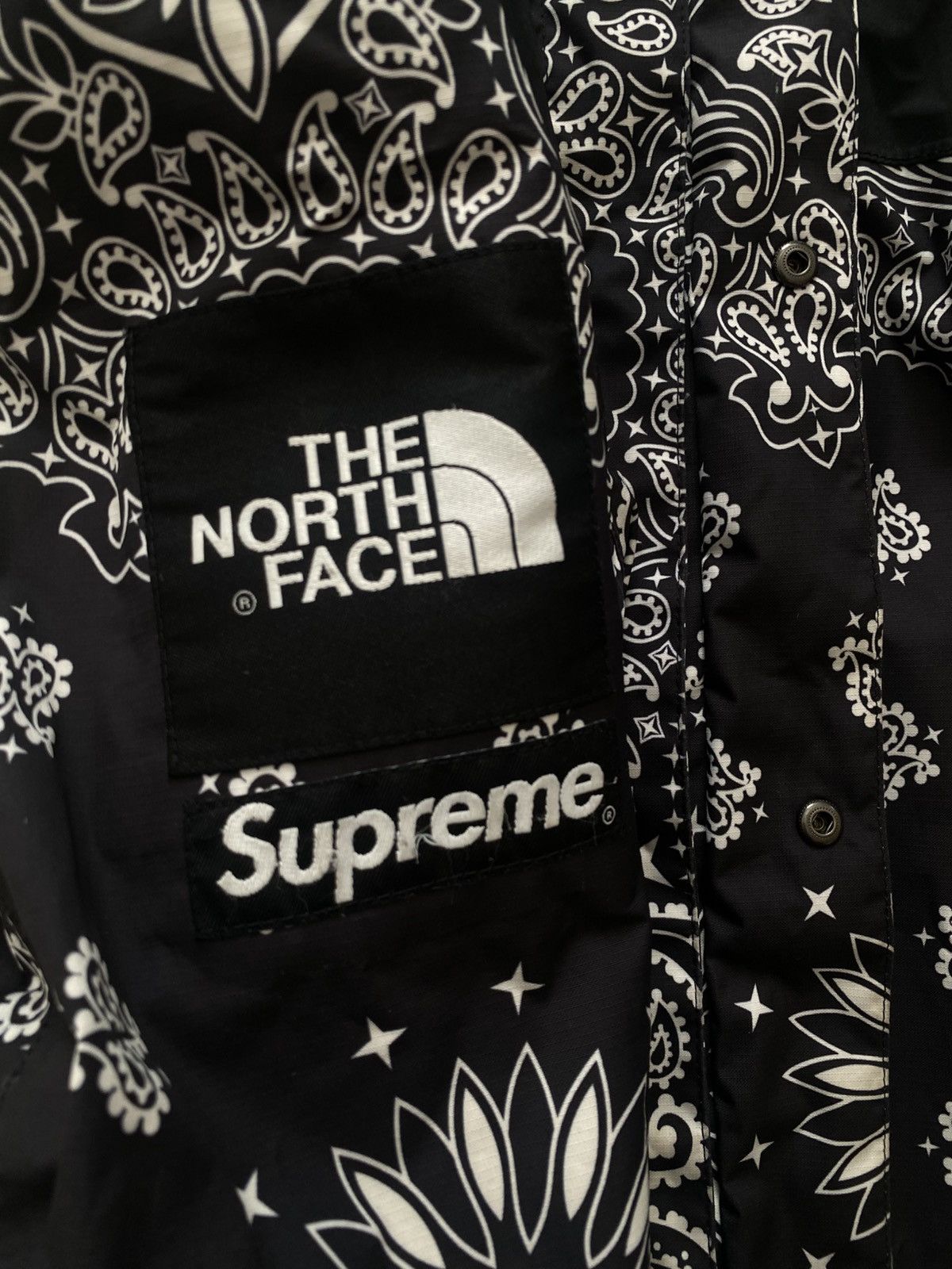 Supreme Cash Carti Era 2014 Supreme X TNF Paisley Jacket Size US L / EU 52-54 / 3 - 3 Thumbnail