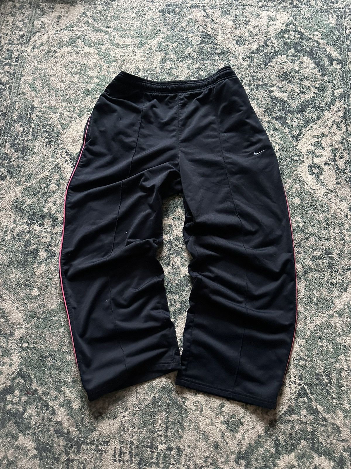 Nike × Skepta VINTAGE NIKE SWOOSH SKEPTA TN BAGGY TRACK PANTS Y2K XL Size US 36 / EU 52 - 1 Thumbnail