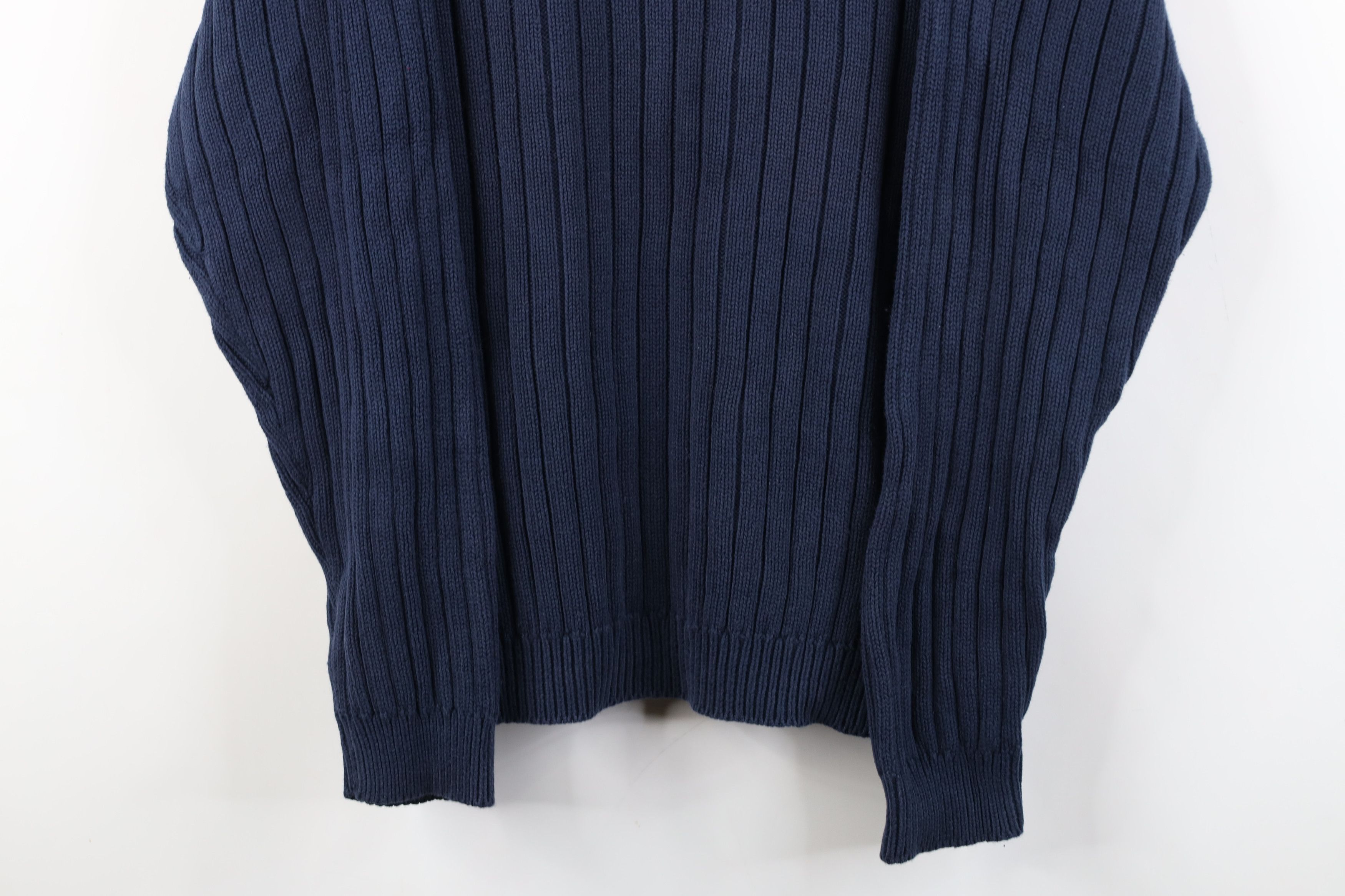 Vintage Vintage 90s Streetwear Heavyweight Ribbed Knit Sweater Size US XL / EU 56 / 4 - 3 Thumbnail