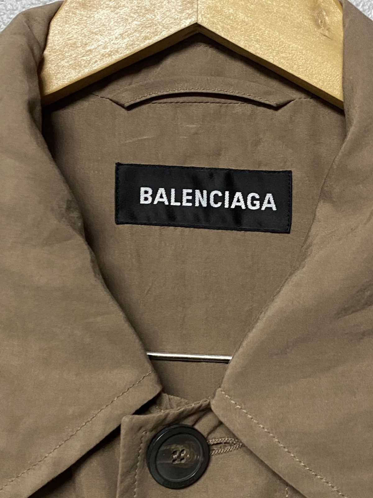 Balenciaga Balenciaga LYOCELL OVERSIZED TRENCH Size US S / EU 44-46 / 1 - 4 Thumbnail
