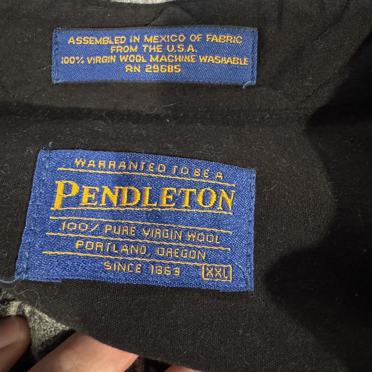 Pendleton Plaid Pendleton 100% Virgin Wool Long Sleeve Size XXL Size US XXL / EU 58 / 5 - 5 Thumbnail